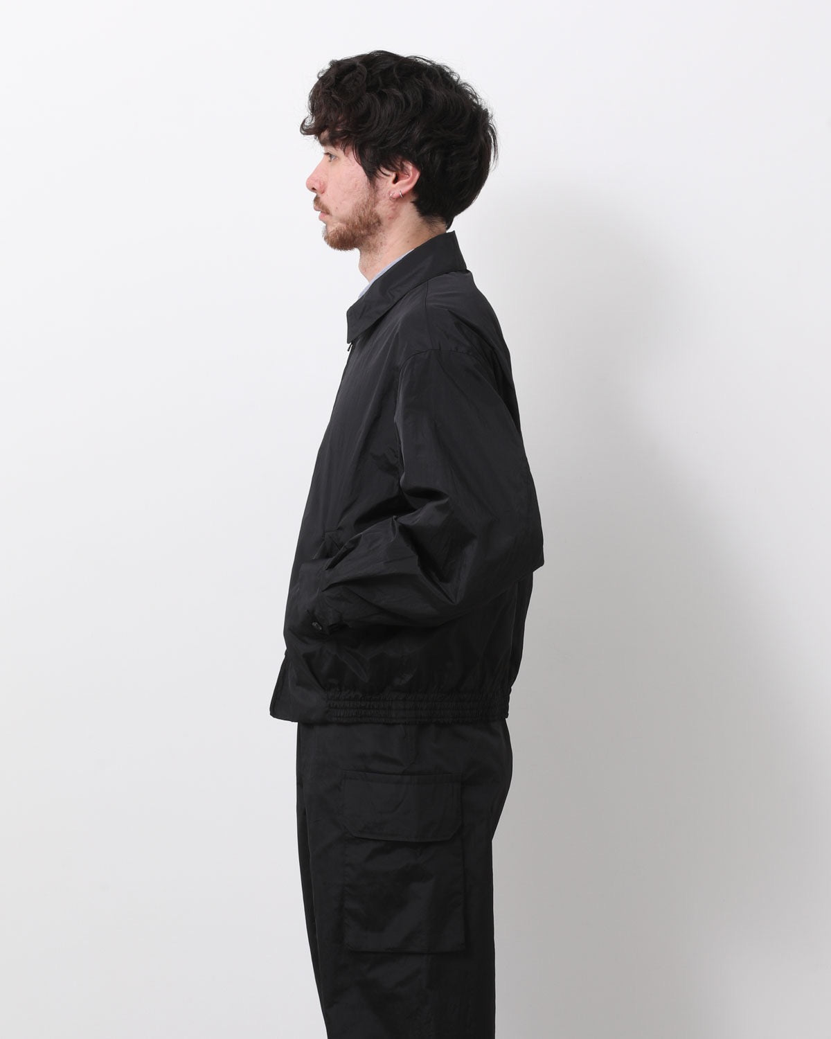 POLY-SILK ZIP JACKET