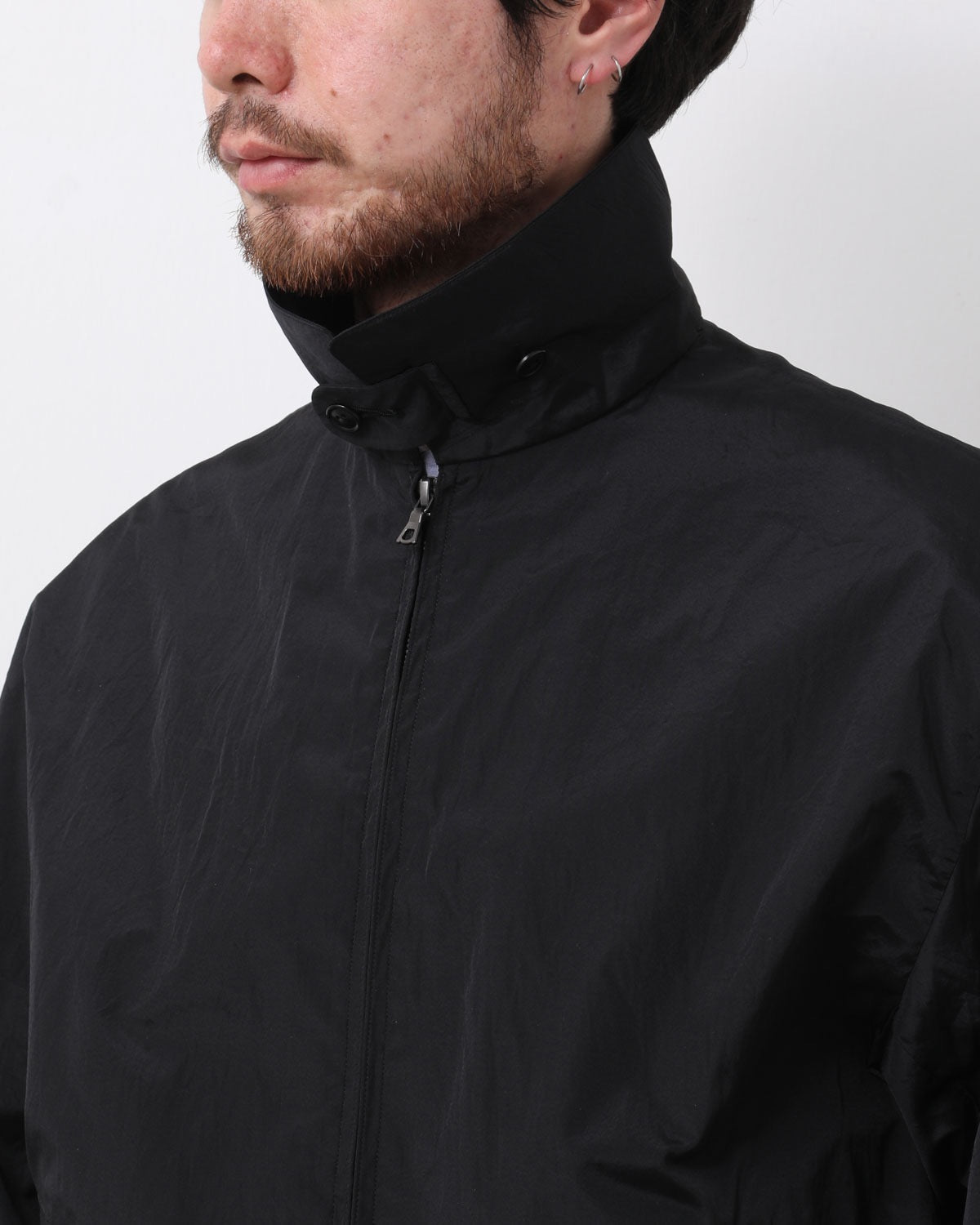 POLY-SILK ZIP JACKET