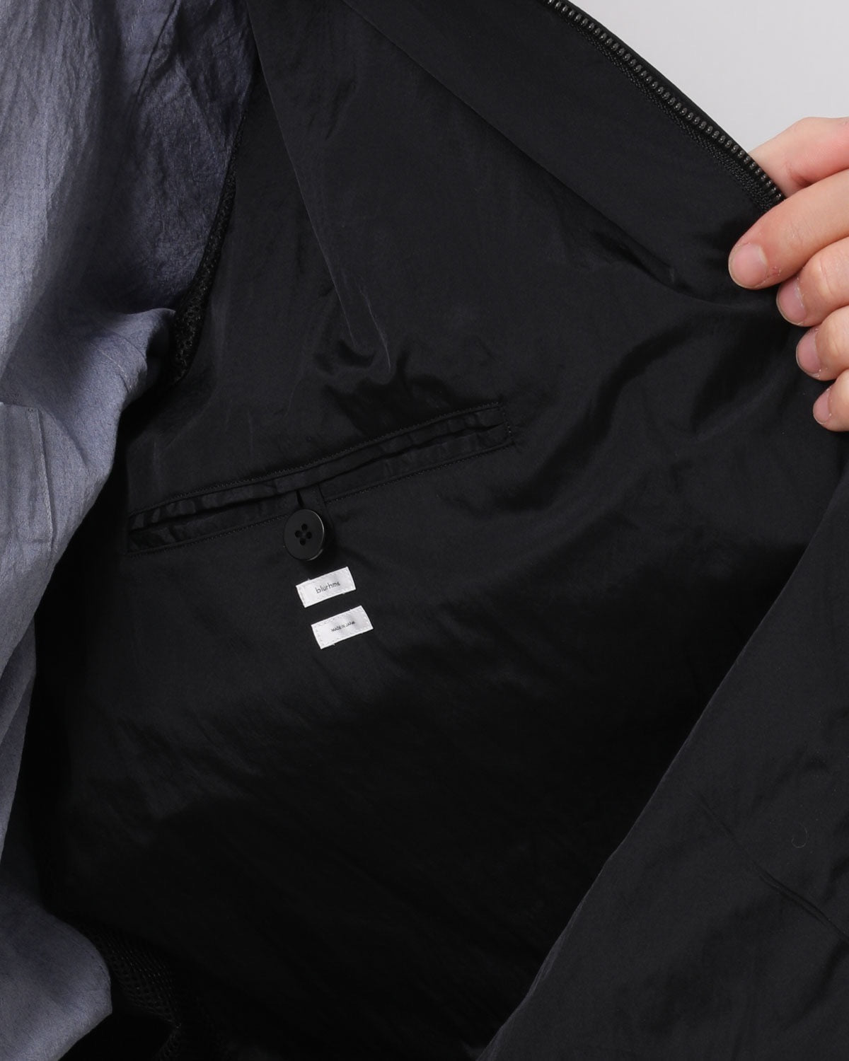 POLY-SILK ZIP JACKET