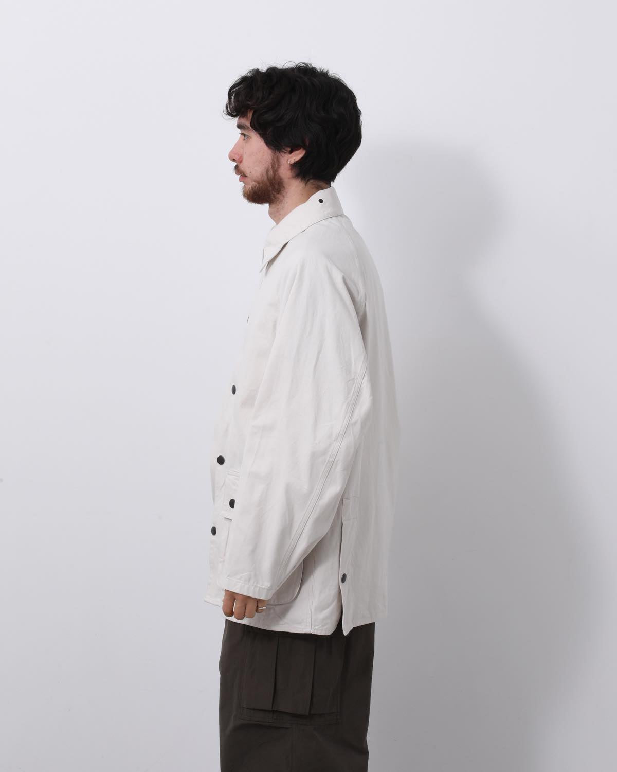 HARD TWIST GABARDINE RIDING JACKET