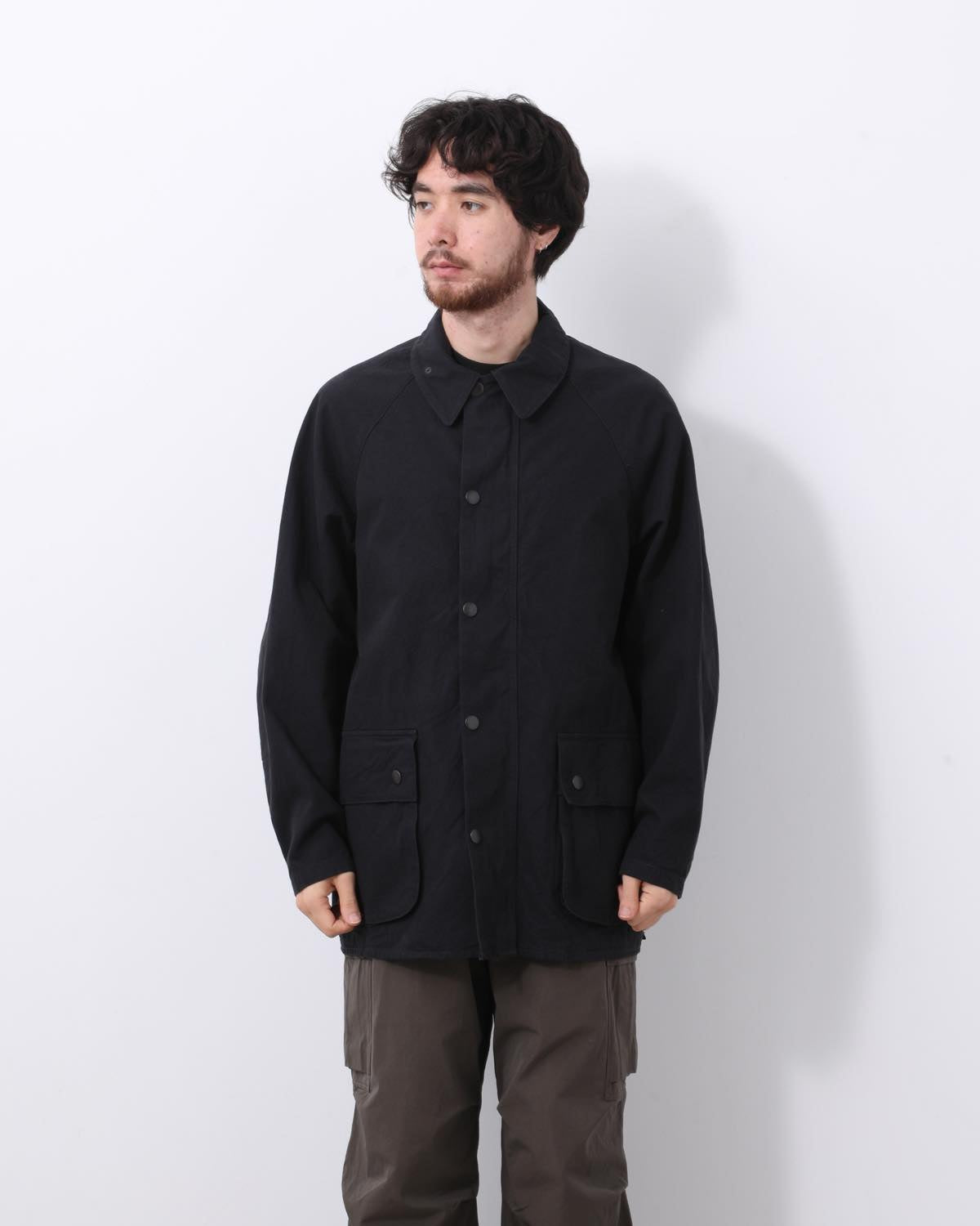 HARD TWIST GABARDINE RIDING JACKET