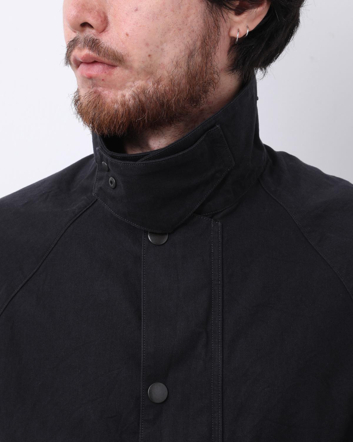 HARD TWIST GABARDINE RIDING JACKET