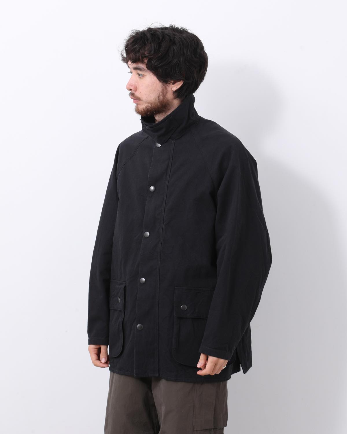HARD TWIST GABARDINE RIDING JACKET