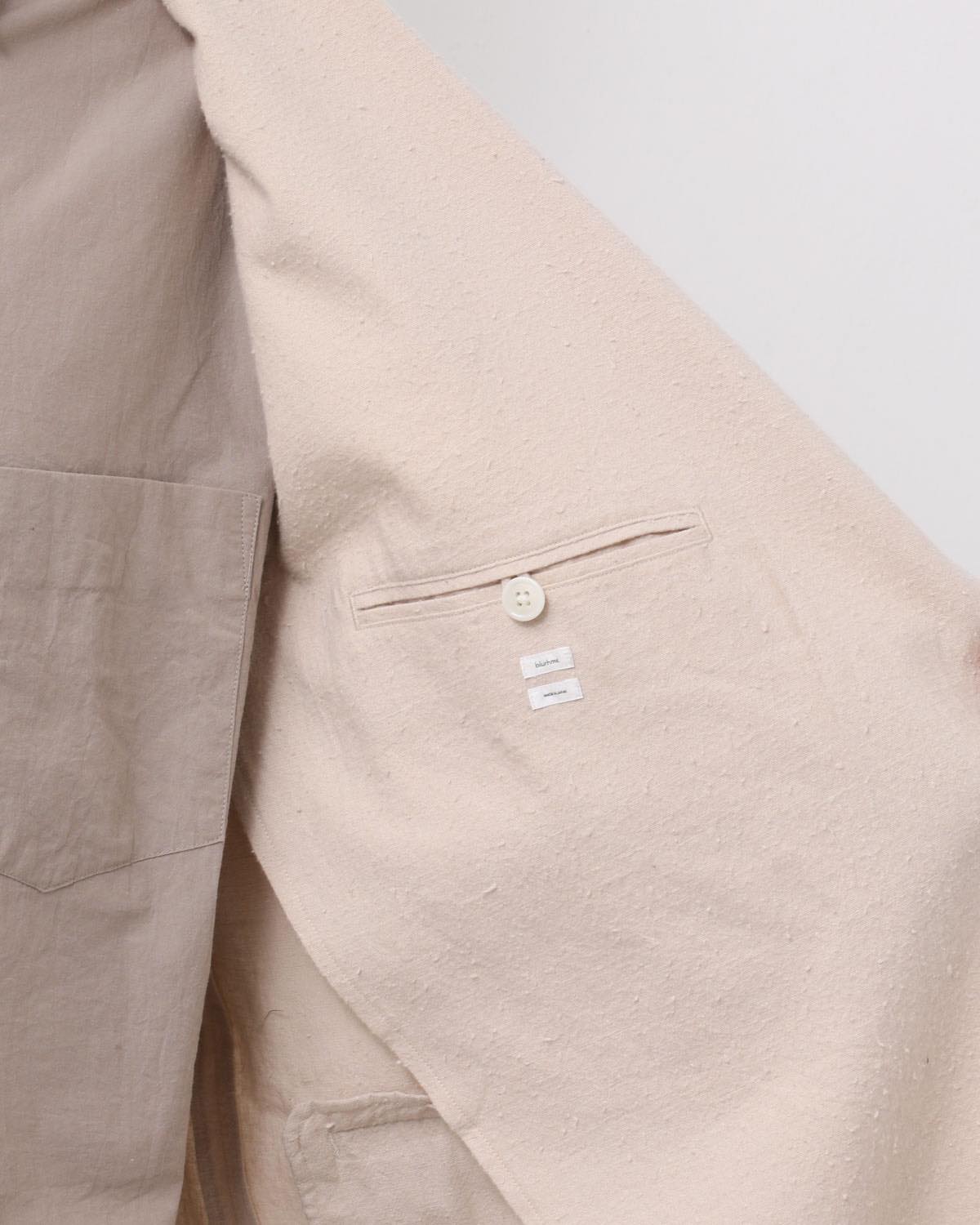 SILK/COTTON NEP CARDIGAN JACKET