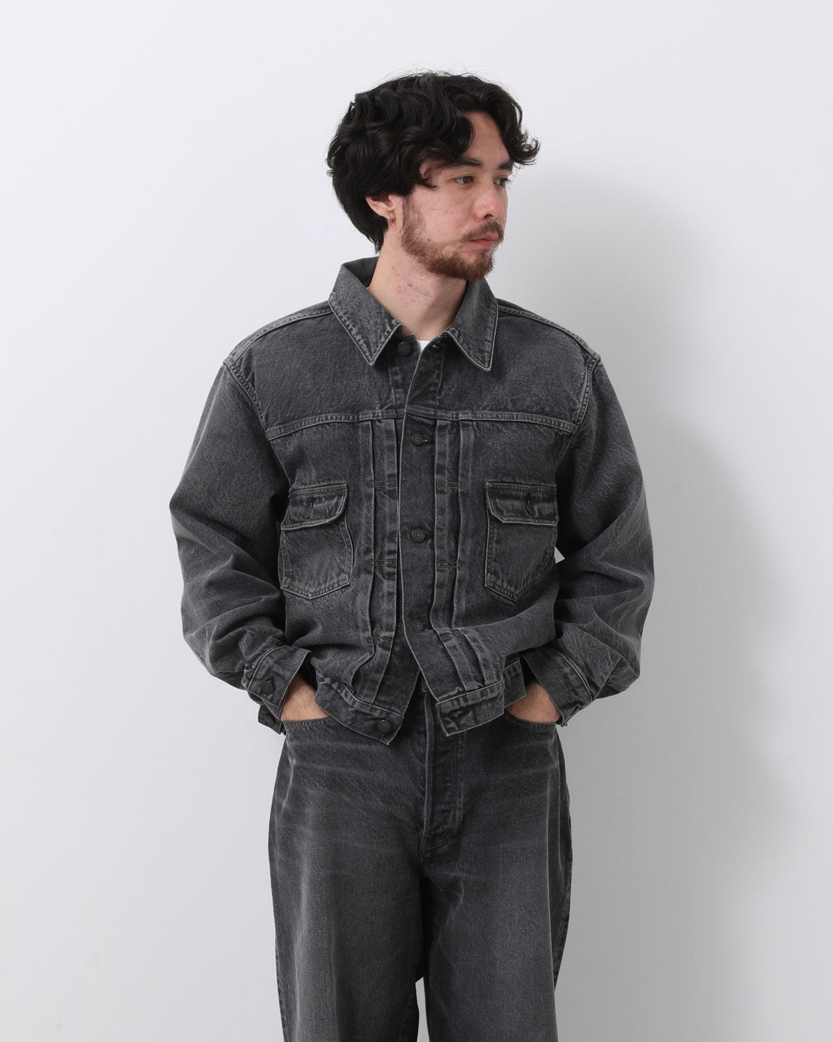 13.5OZ 2nd TYPE DENIM JACKET