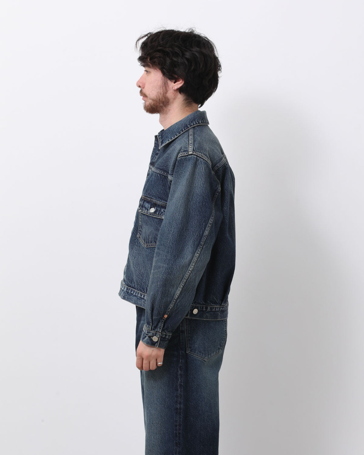 13.5OZ 2nd TYPE DENIM JACKET