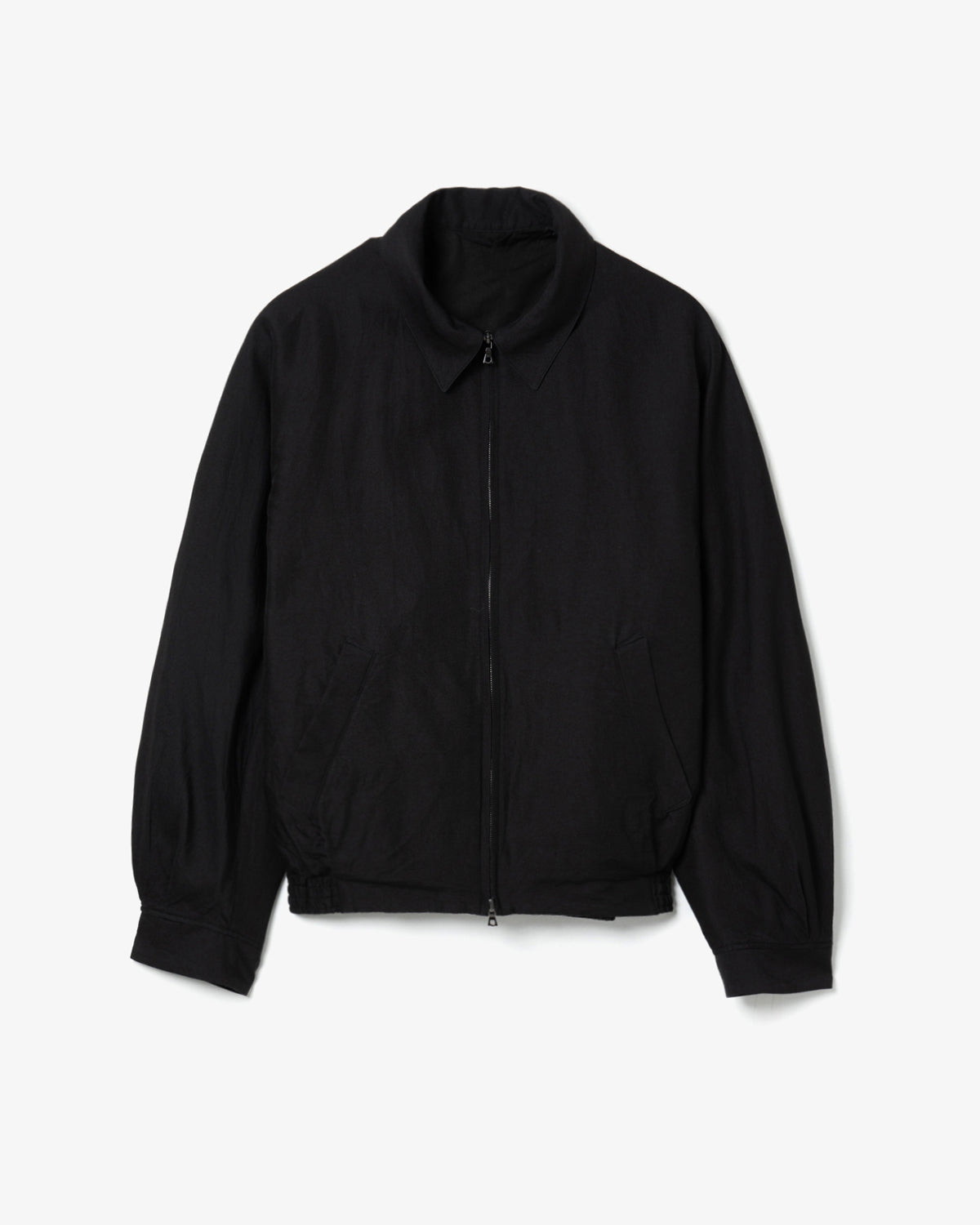 WASHED WOOL SILK SPORTS JACKET