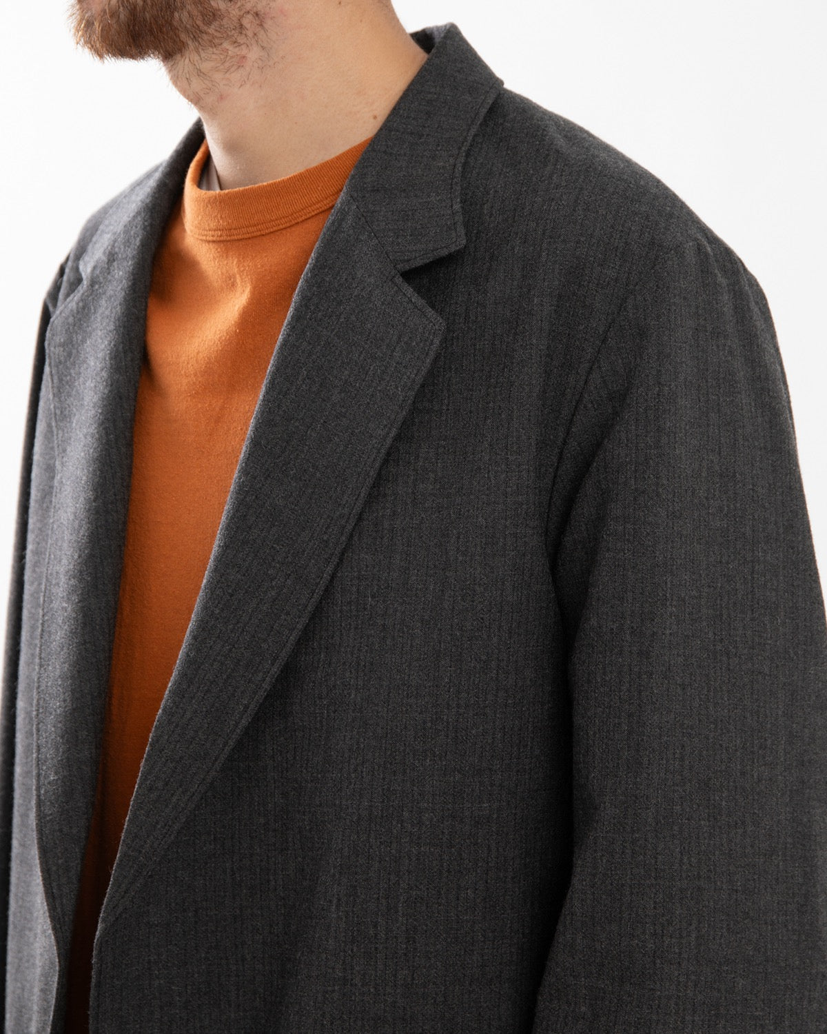 WOOL RAMIE MOHAIR CARDIGAN JACKET