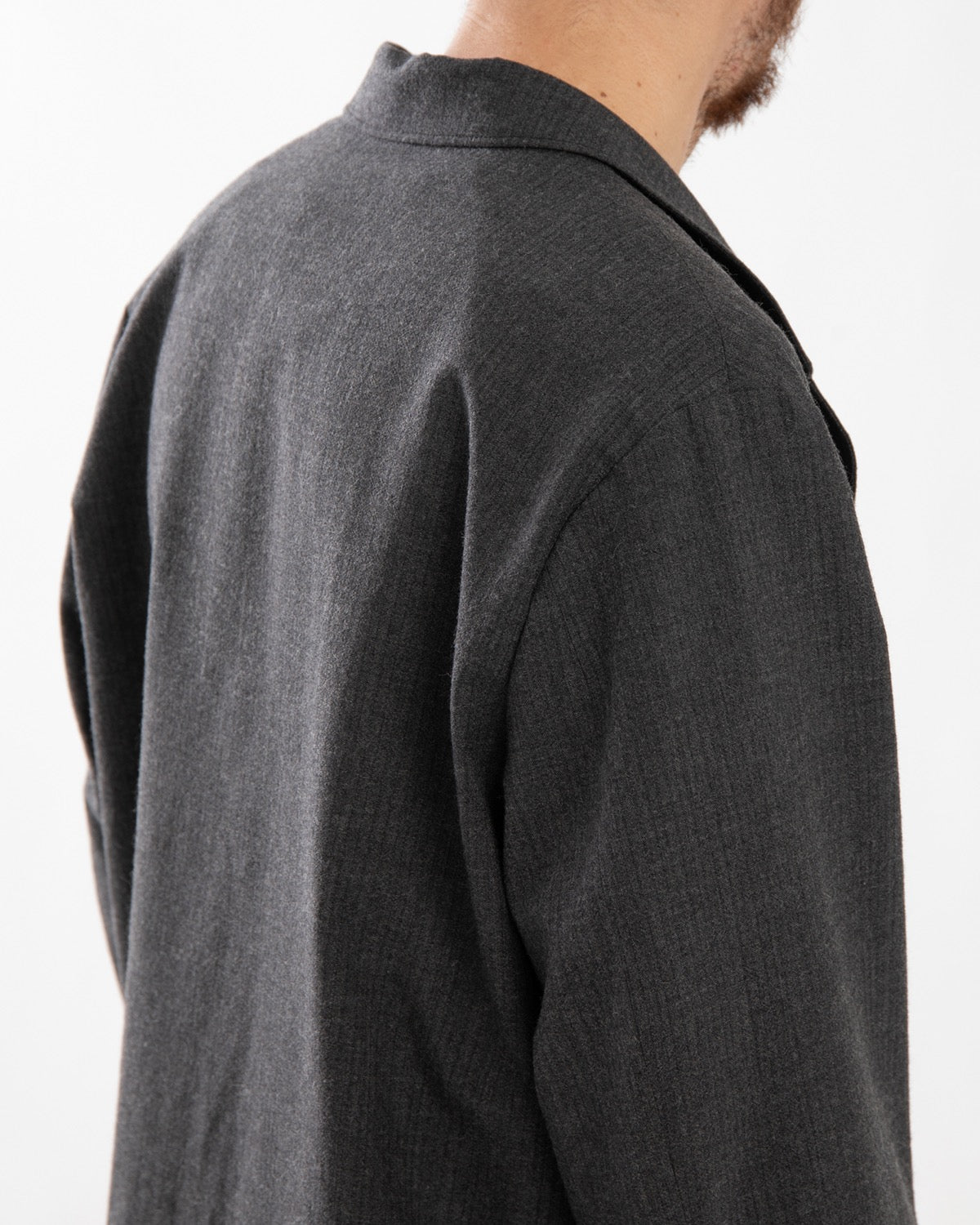 WOOL RAMIE MOHAIR CARDIGAN JACKET