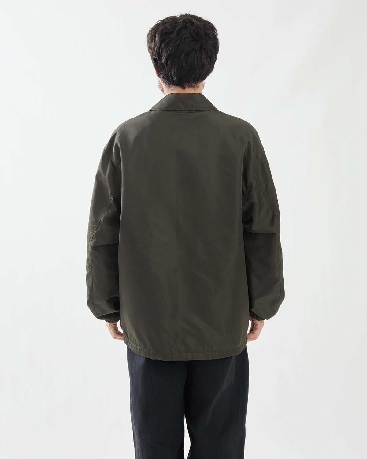 WASHED NYLON COACH JACKET FW