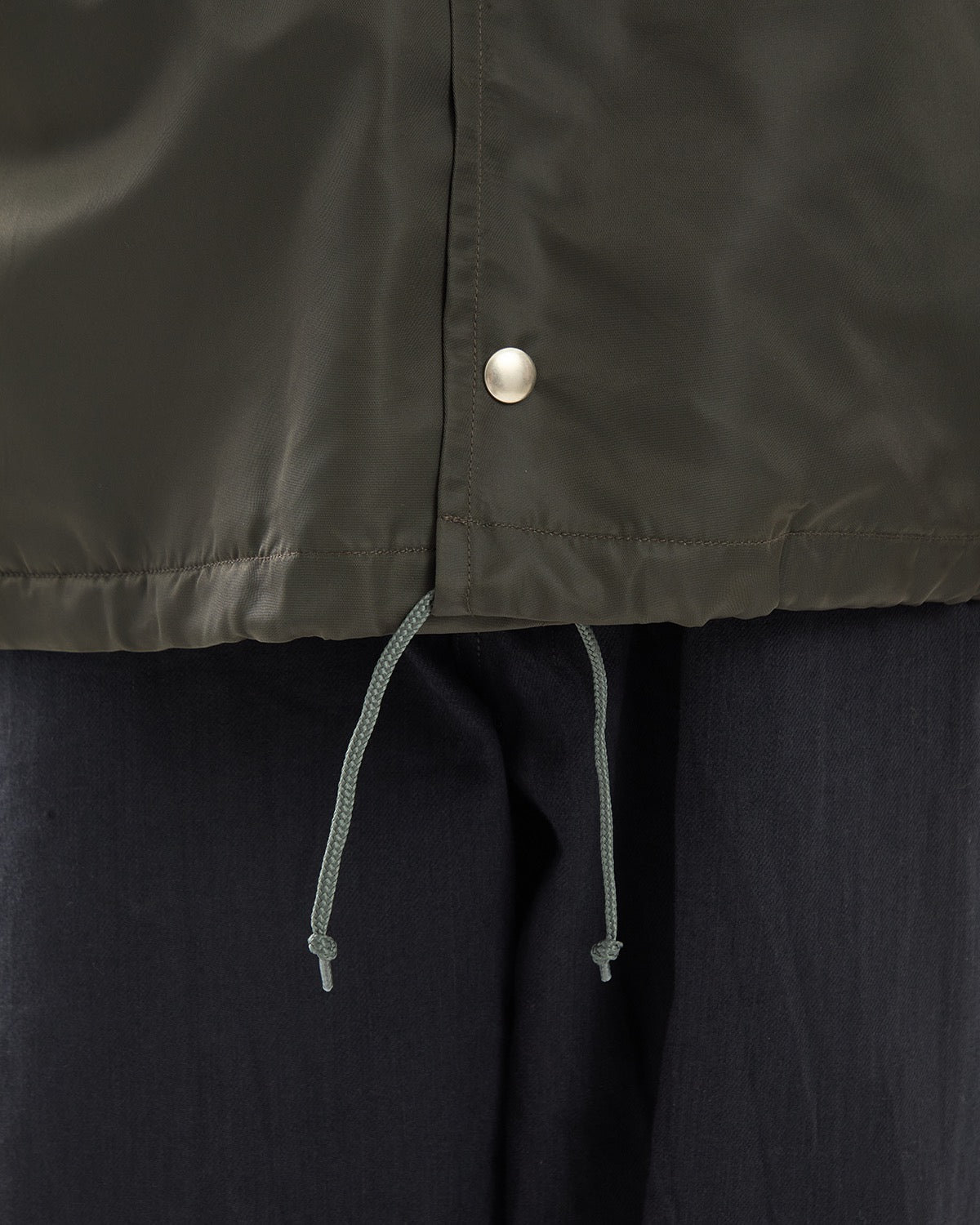 WASHED NYLON COACH JACKET FW