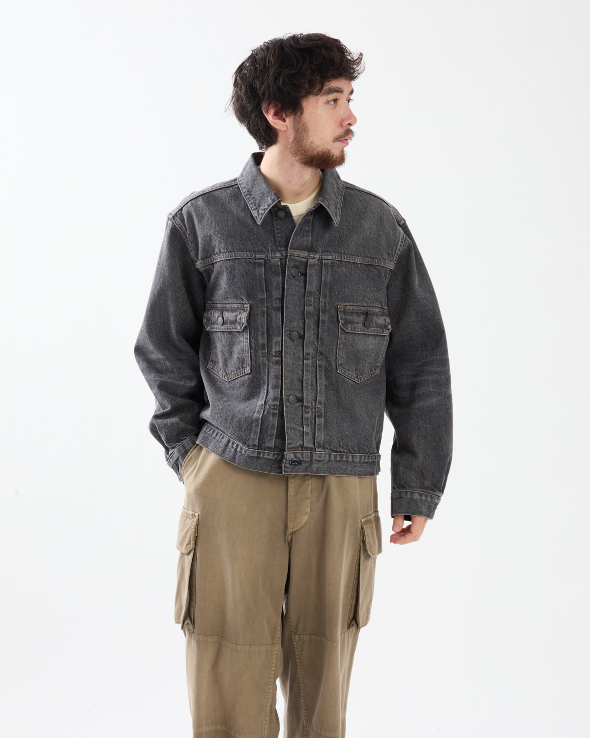 13.5OZ 2nd TYPE DENIM JACKET
