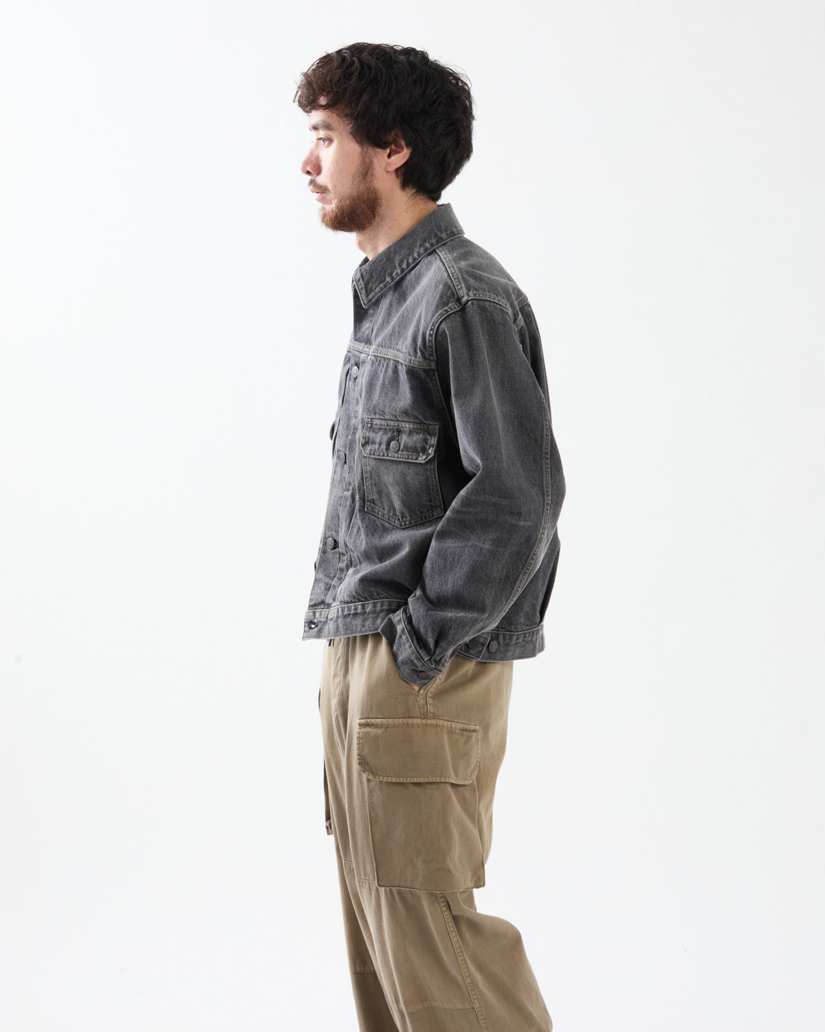 13.5OZ 2nd TYPE DENIM JACKET