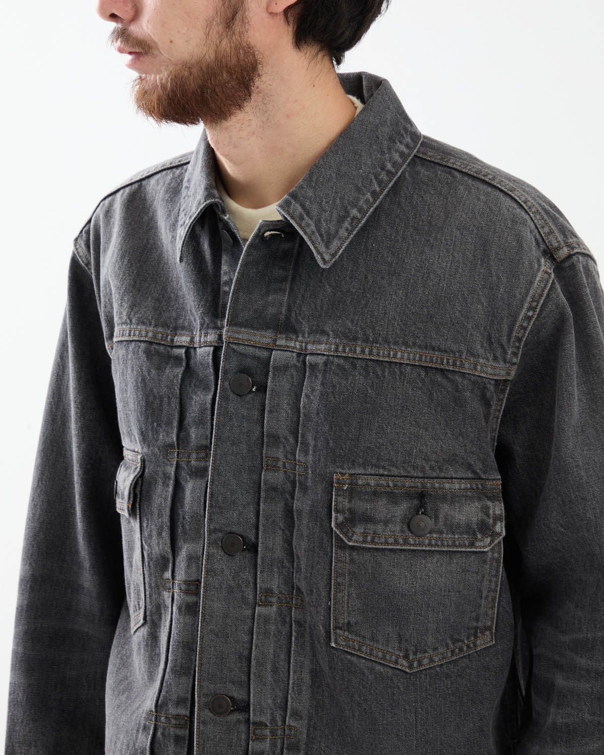 13.5OZ 2nd TYPE DENIM JACKET