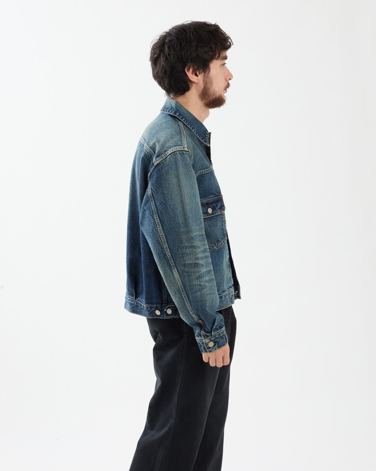 13.5OZ 2nd TYPE DENIM JACKET