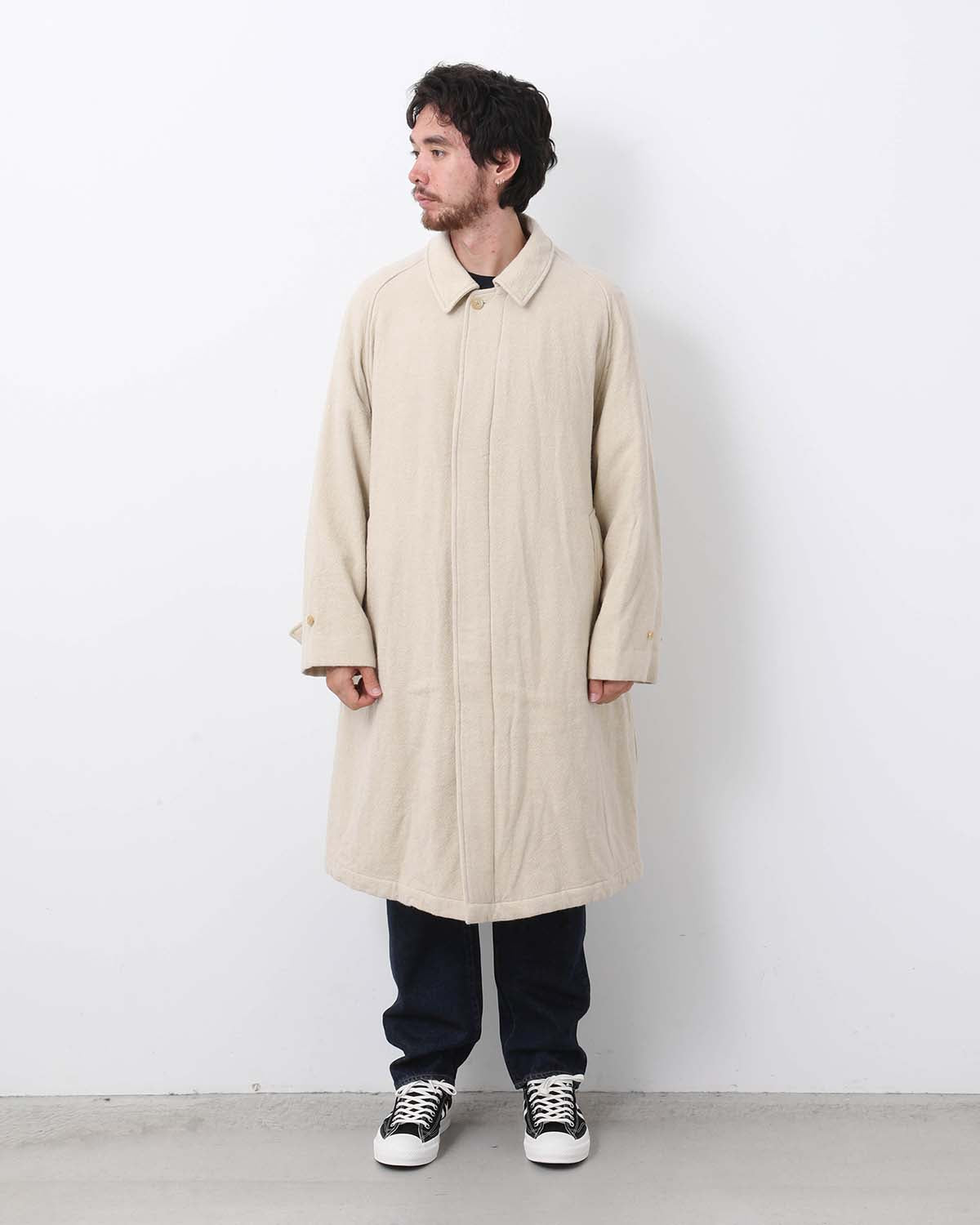 CLASSIC WOOL BALMACAAN COAT
