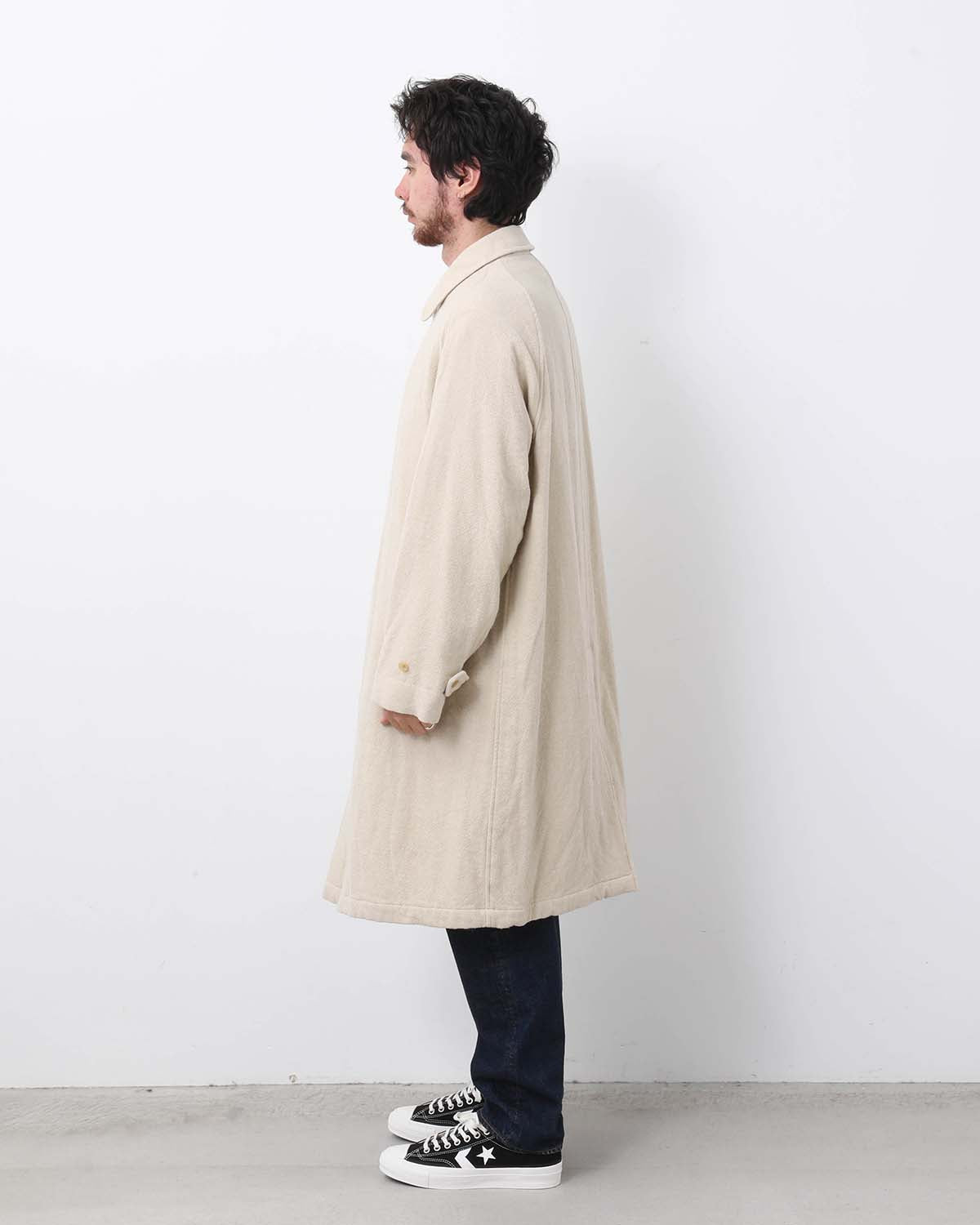 CLASSIC WOOL BALMACAAN COAT