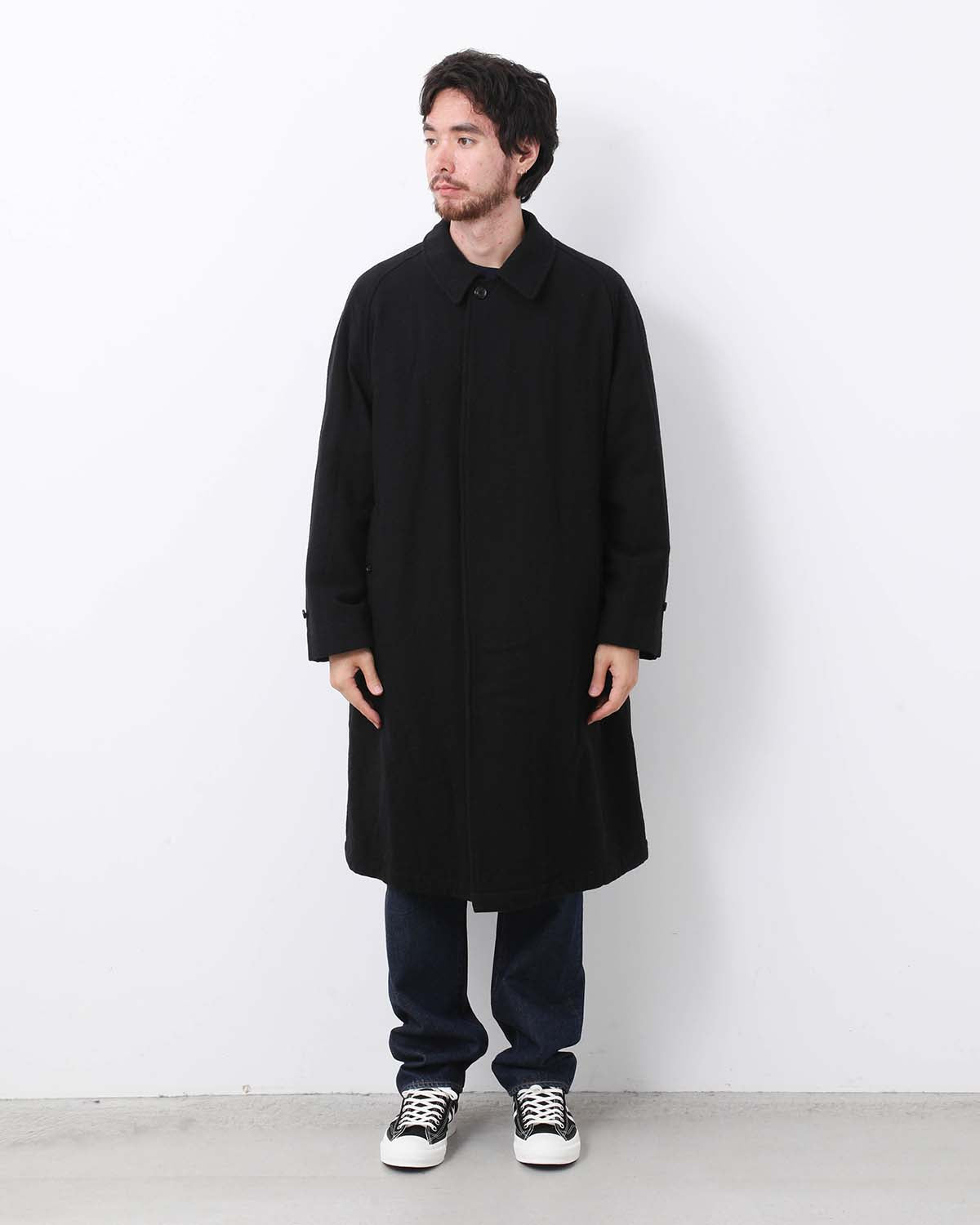 CLASSIC WOOL BALMACAAN COAT