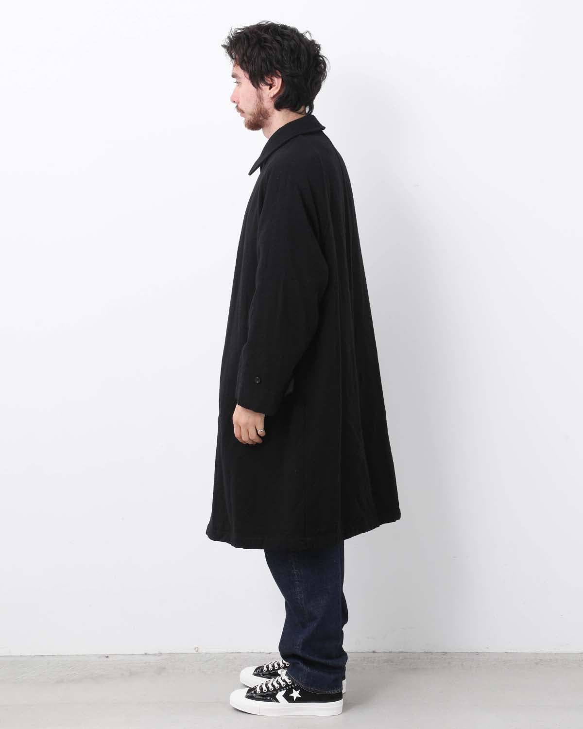 CLASSIC WOOL BALMACAAN COAT