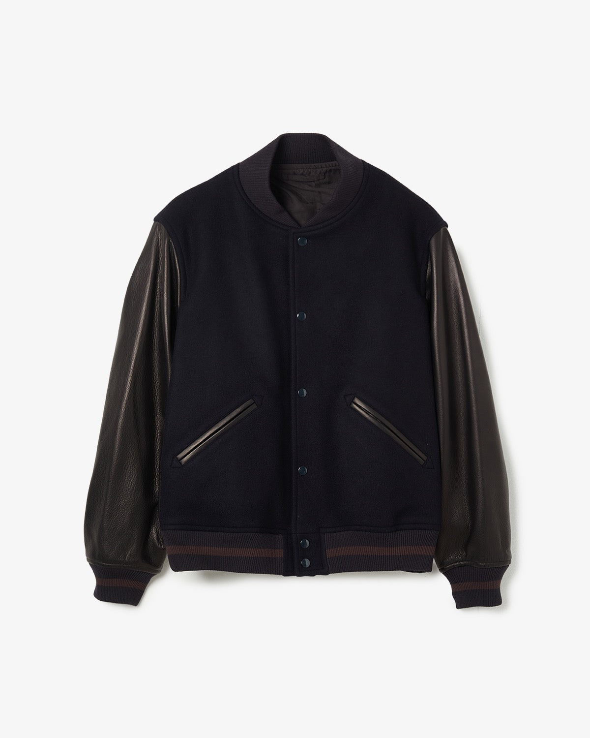WOOL MELTON AWARD JACKET