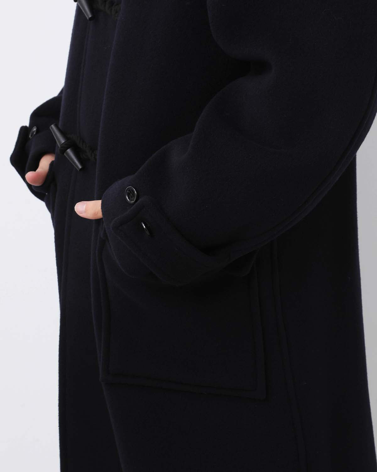 WOOL FELTON DUFFLE COAT