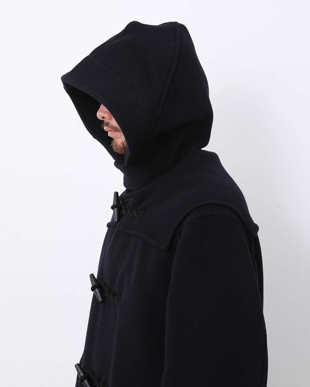 WOOL FELTON DUFFLE COAT
