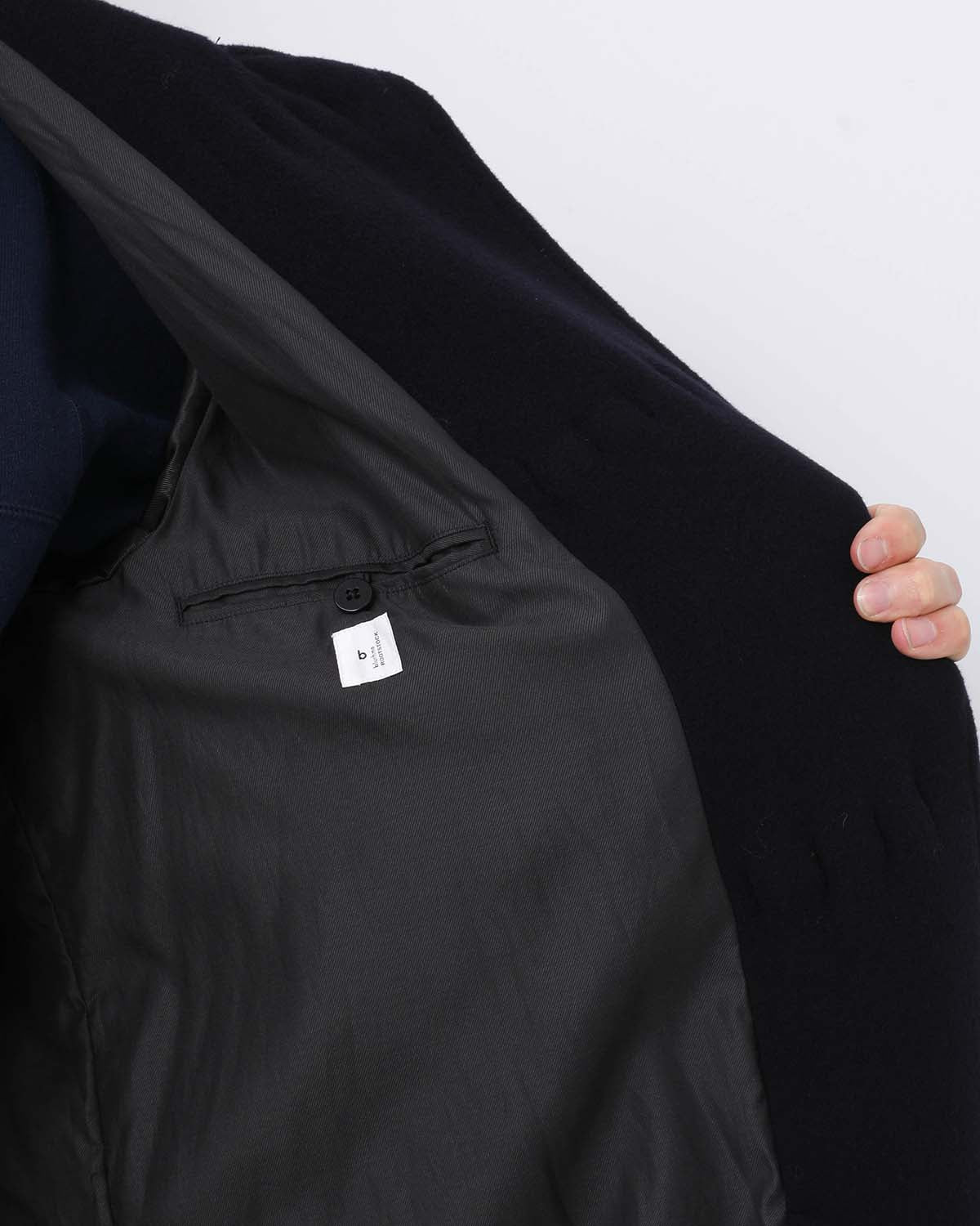 WOOL FELTON DUFFLE COAT