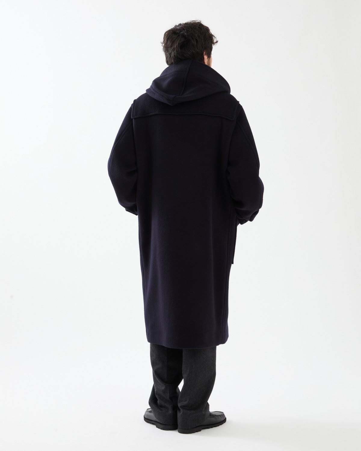 WOOL MELTON DUFFLE COAT