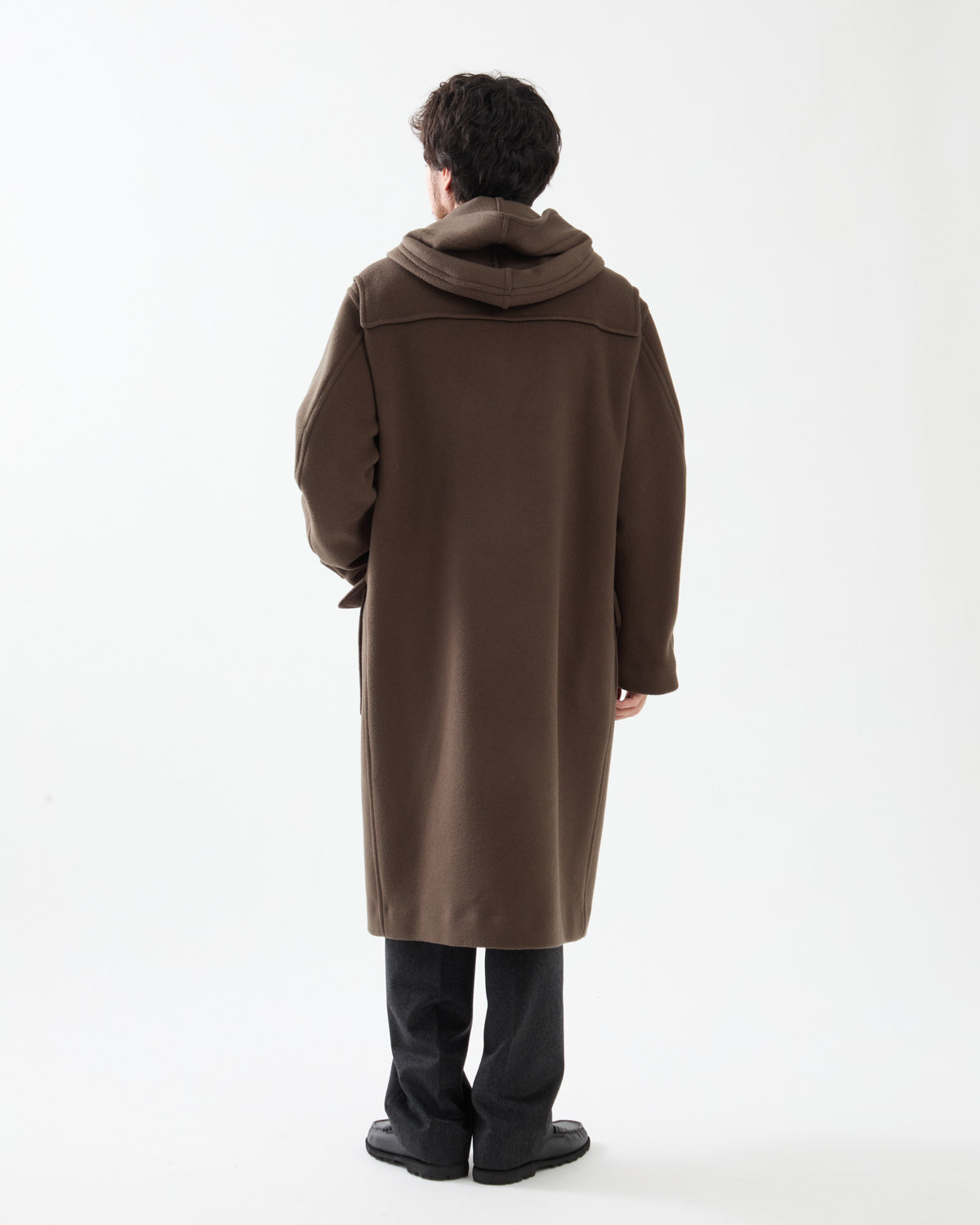WOOL MELTON DUFFLE COAT