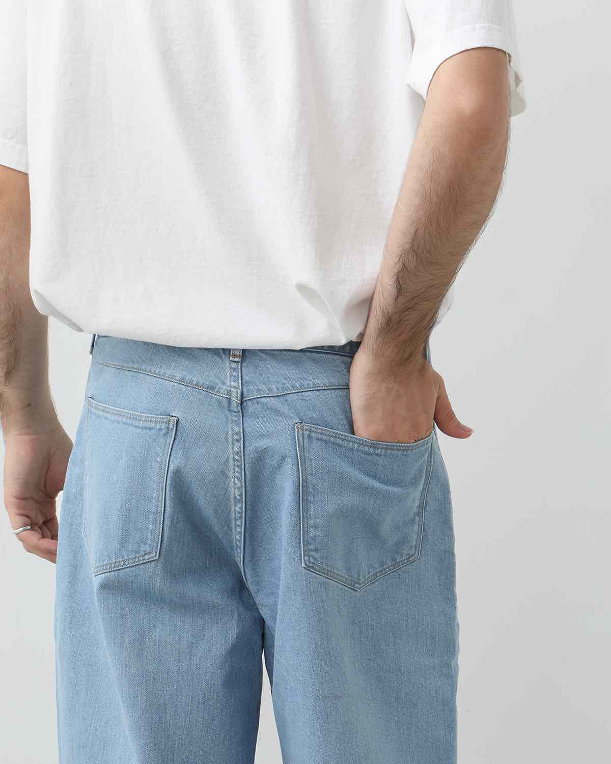 12.9OZ BIAS DENIM PANTS