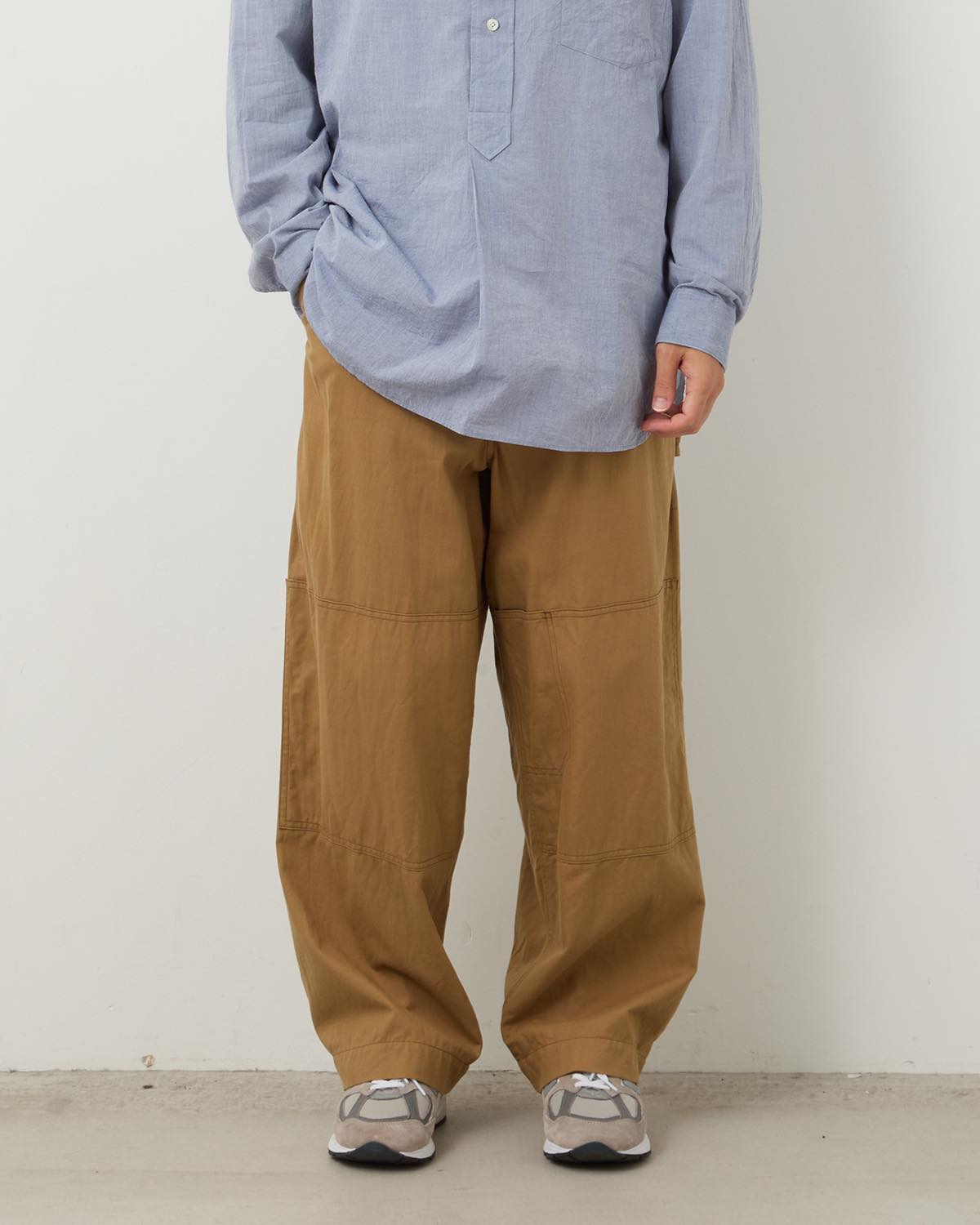 COTTON SERGE WORK PANTS