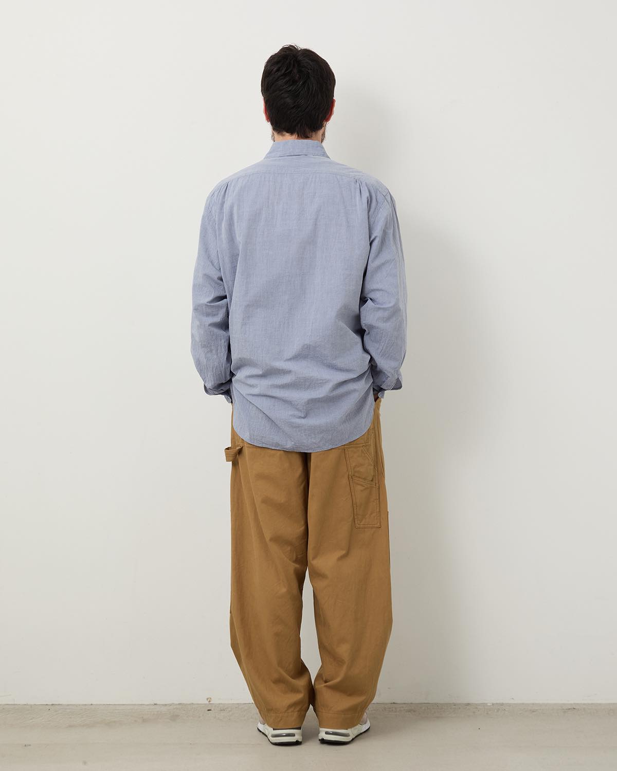 COTTON SERGE WORK PANTS