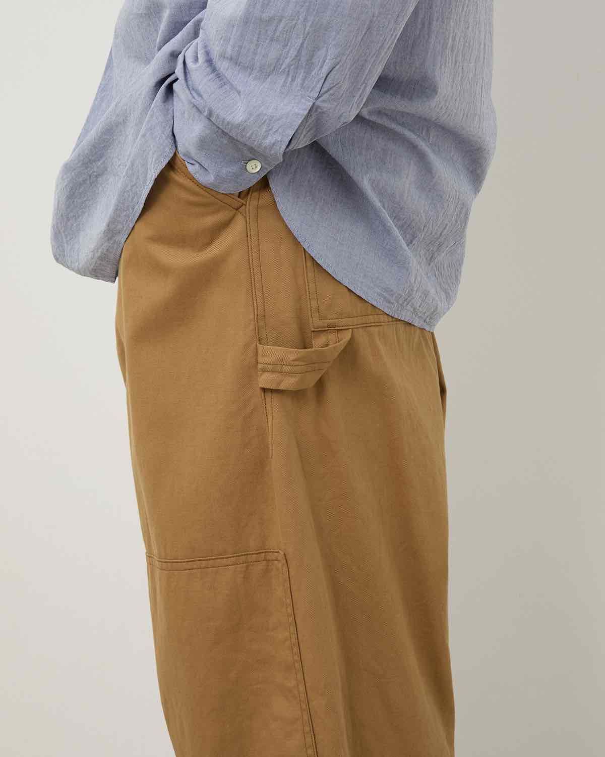 COTTON SERGE WORK PANTS