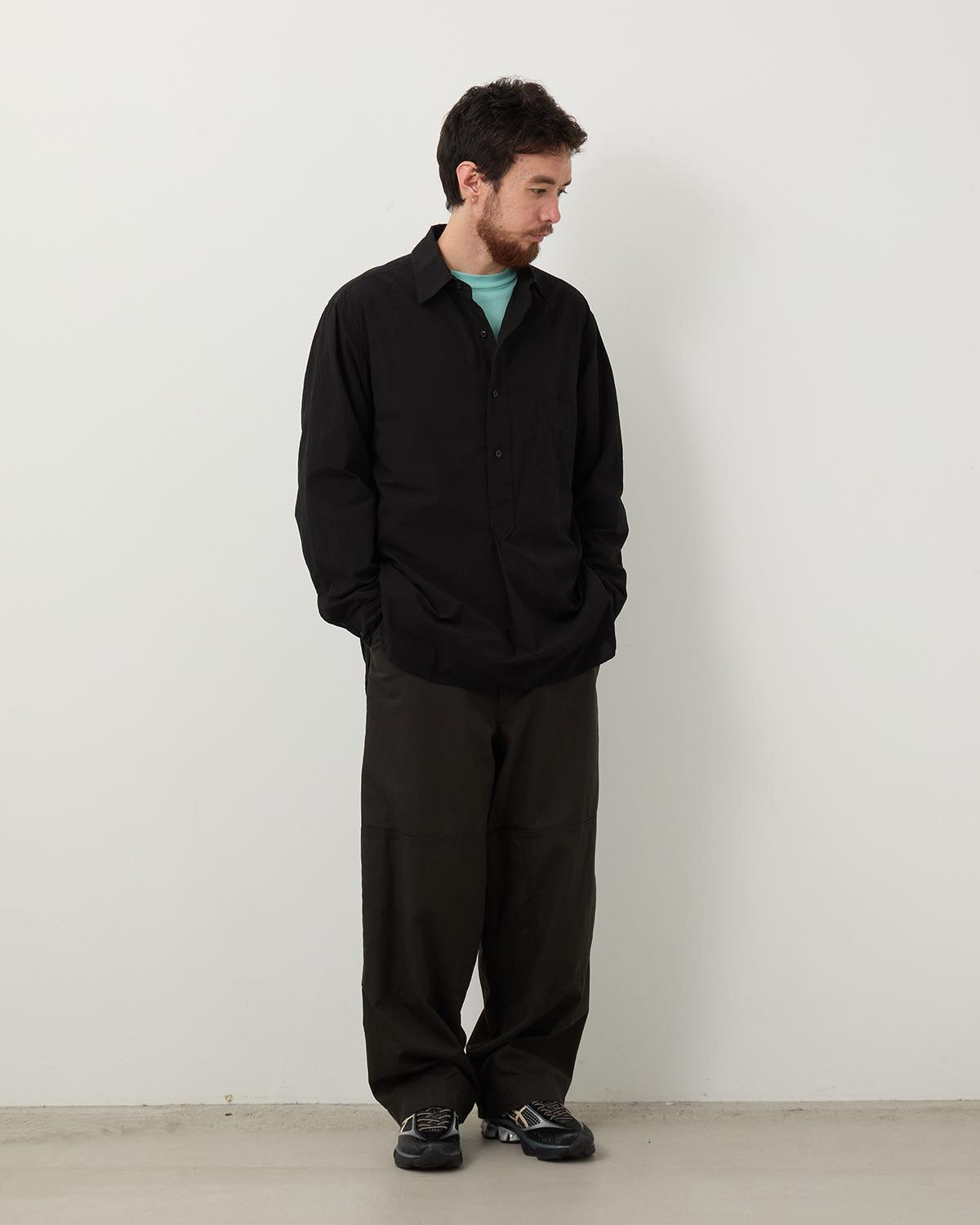 COTTON SERGE WORK PANTS