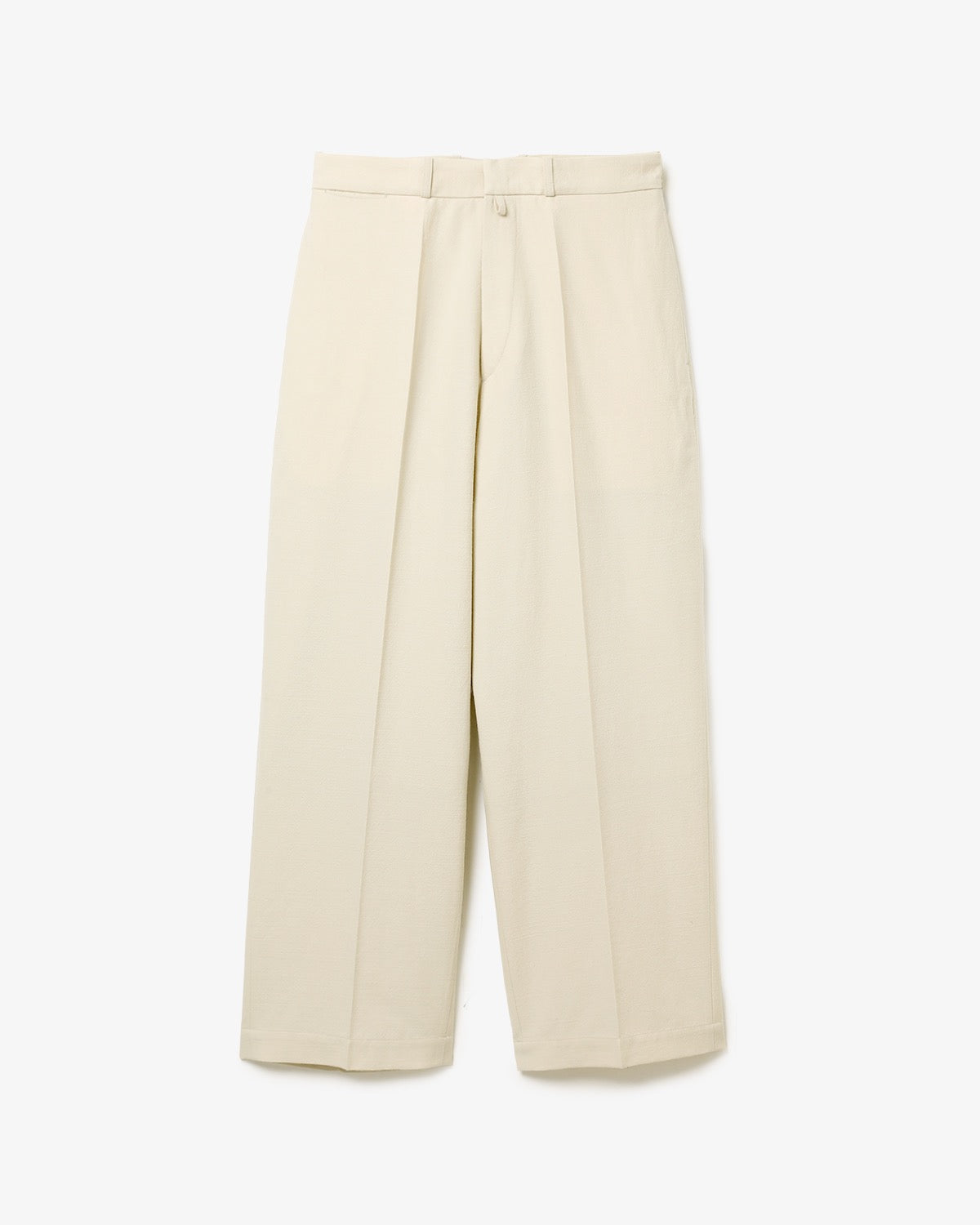 WOOL GABARDINE TROUSERS