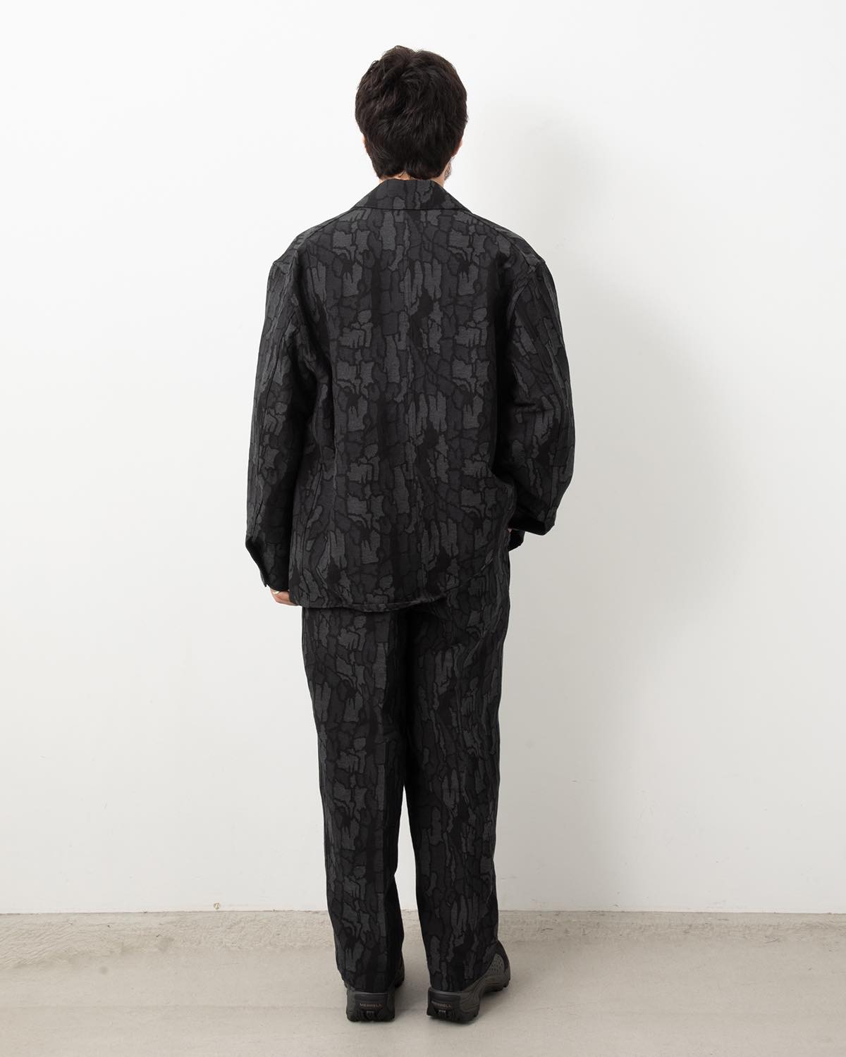 TREE CAMO BELTED TROUSERS