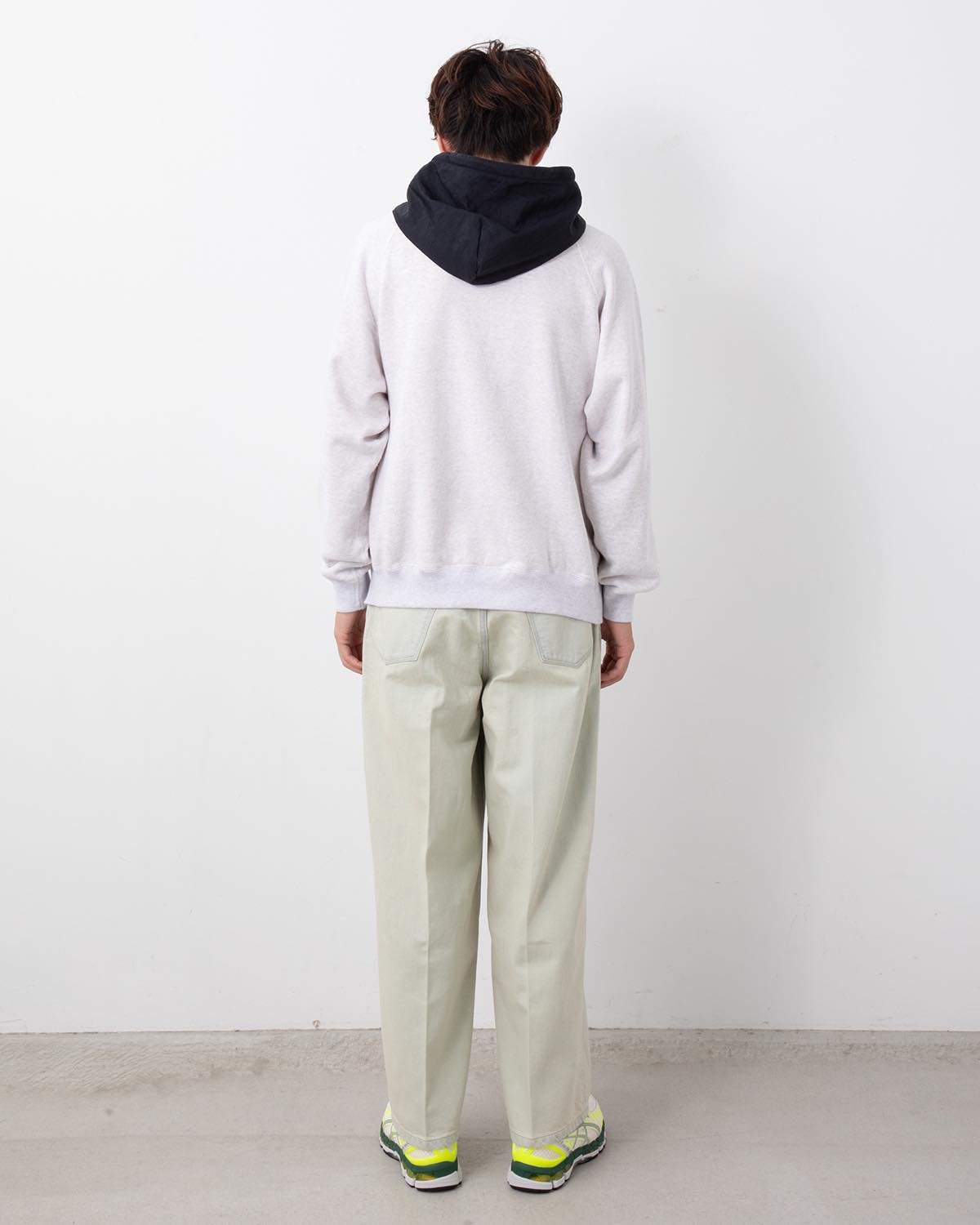 12.9OZ DENIM NARROW BELTED PANTS