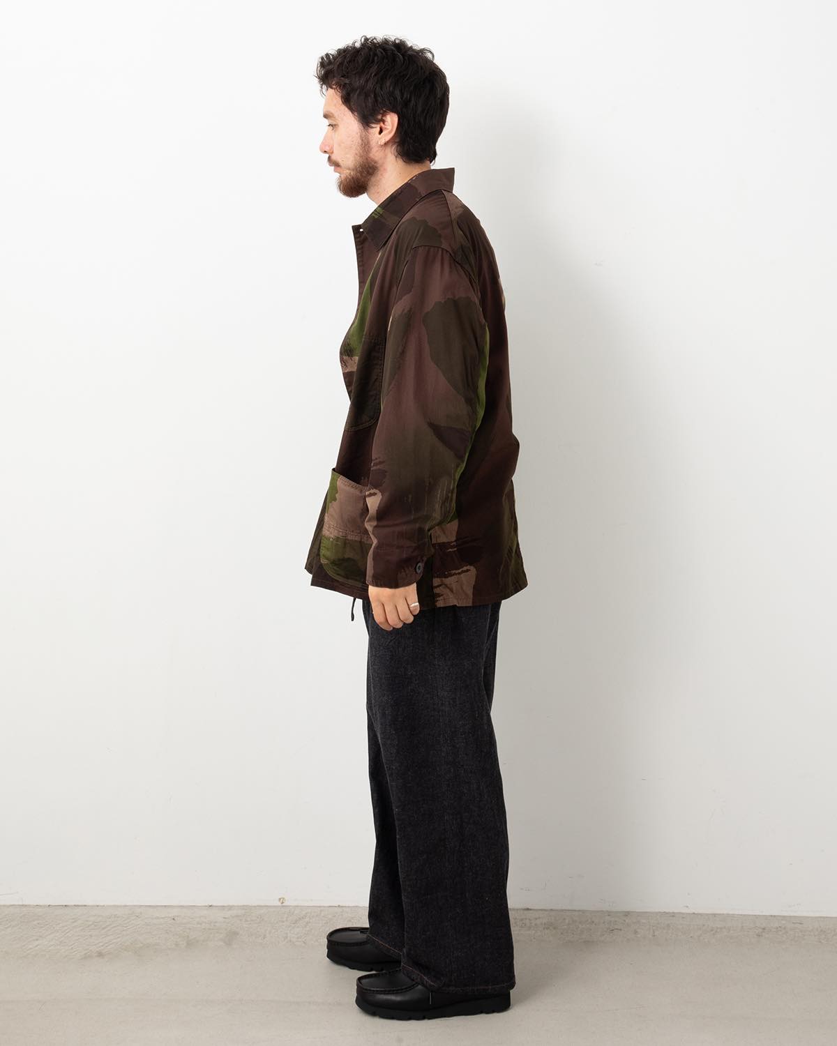 12.9OZ DENIM NARROW BELTED DENIM