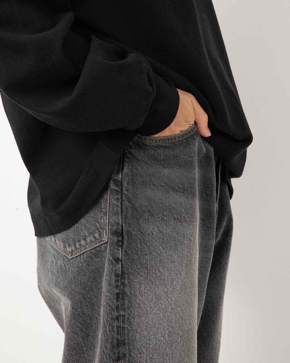 13.5OZ DENIM PANTS WIDE