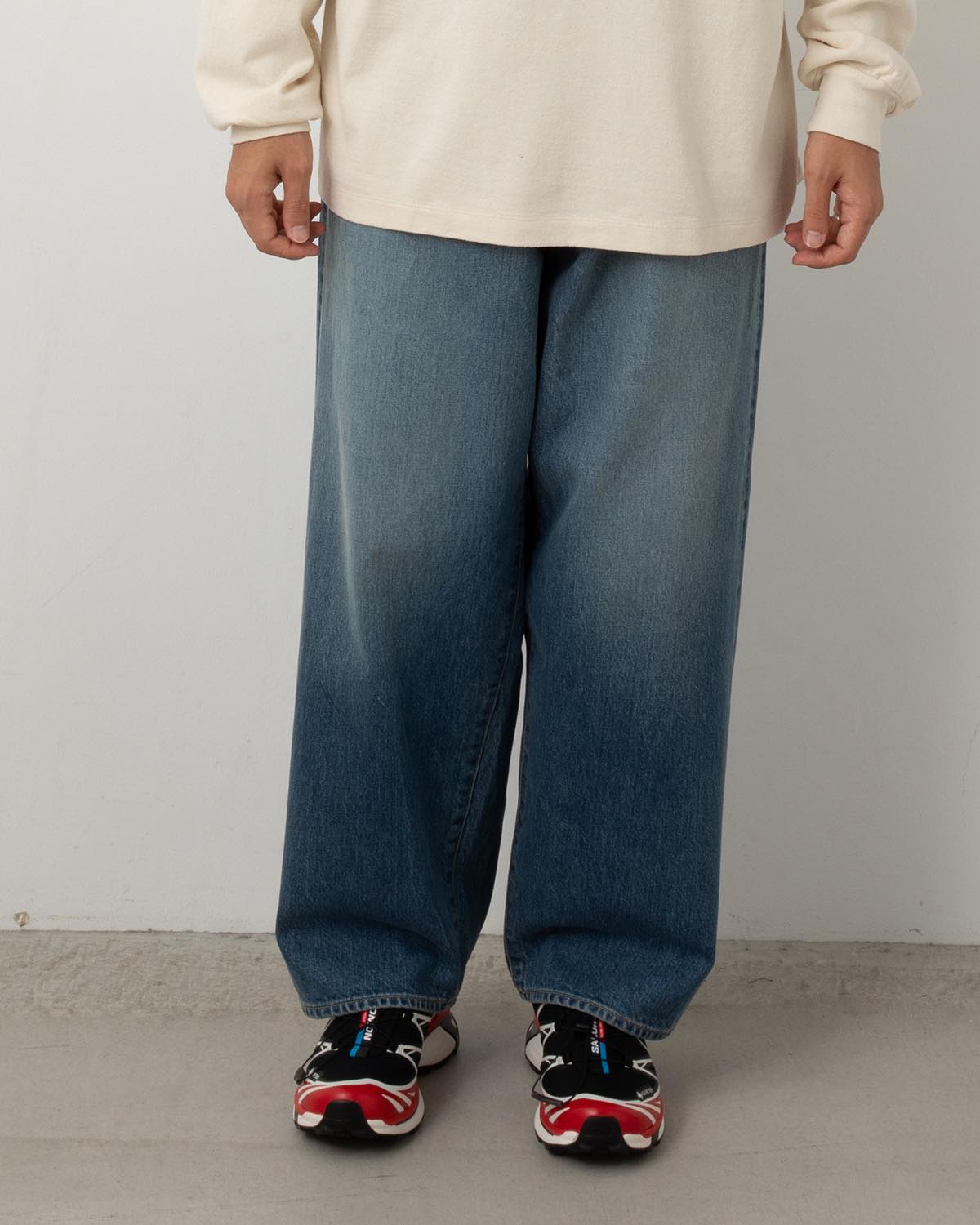 13.5OZ DENIM PANTS WIDE