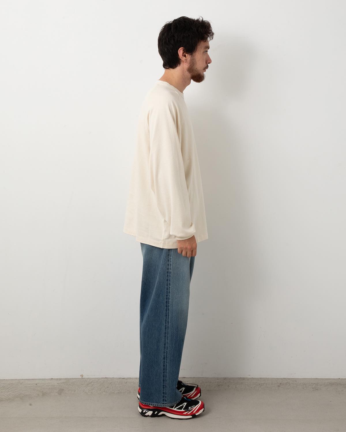 13.5OZ DENIM PANTS WIDE