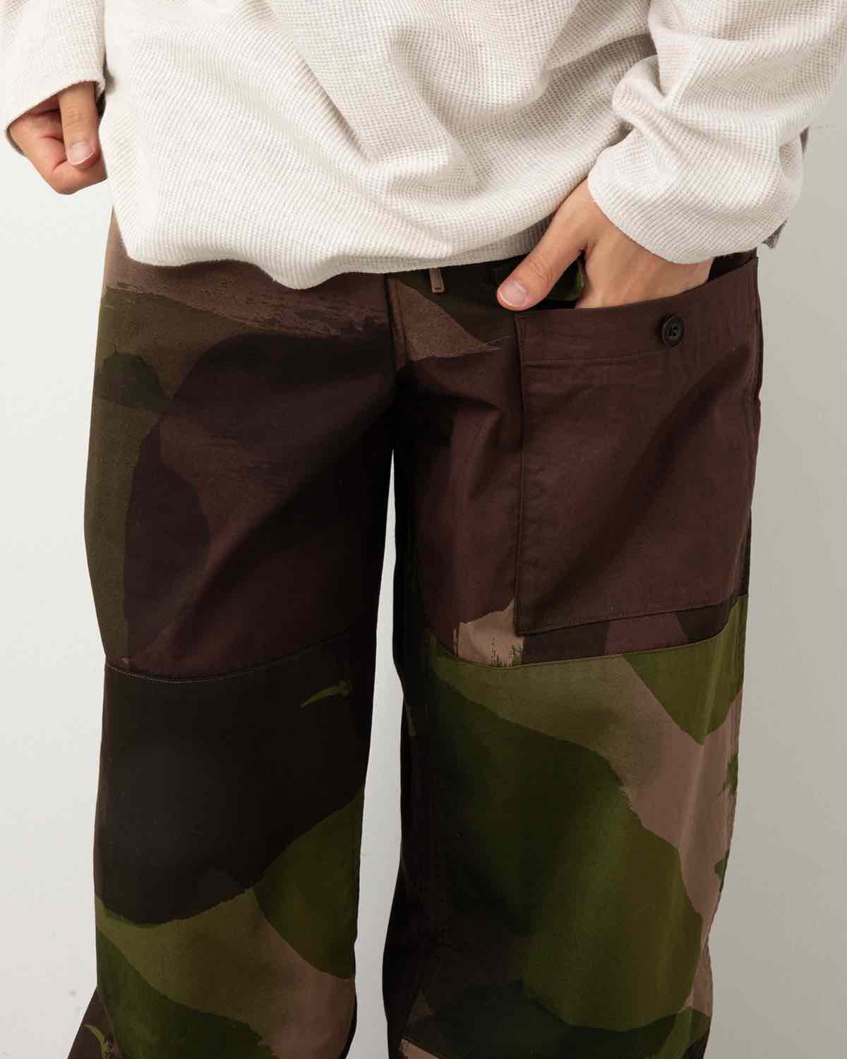 BRUSH STOROKE CAMO SAS TROUSERS