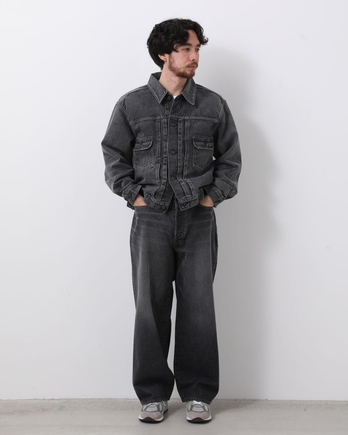 13.5OZ DENIM PANTS WIDE