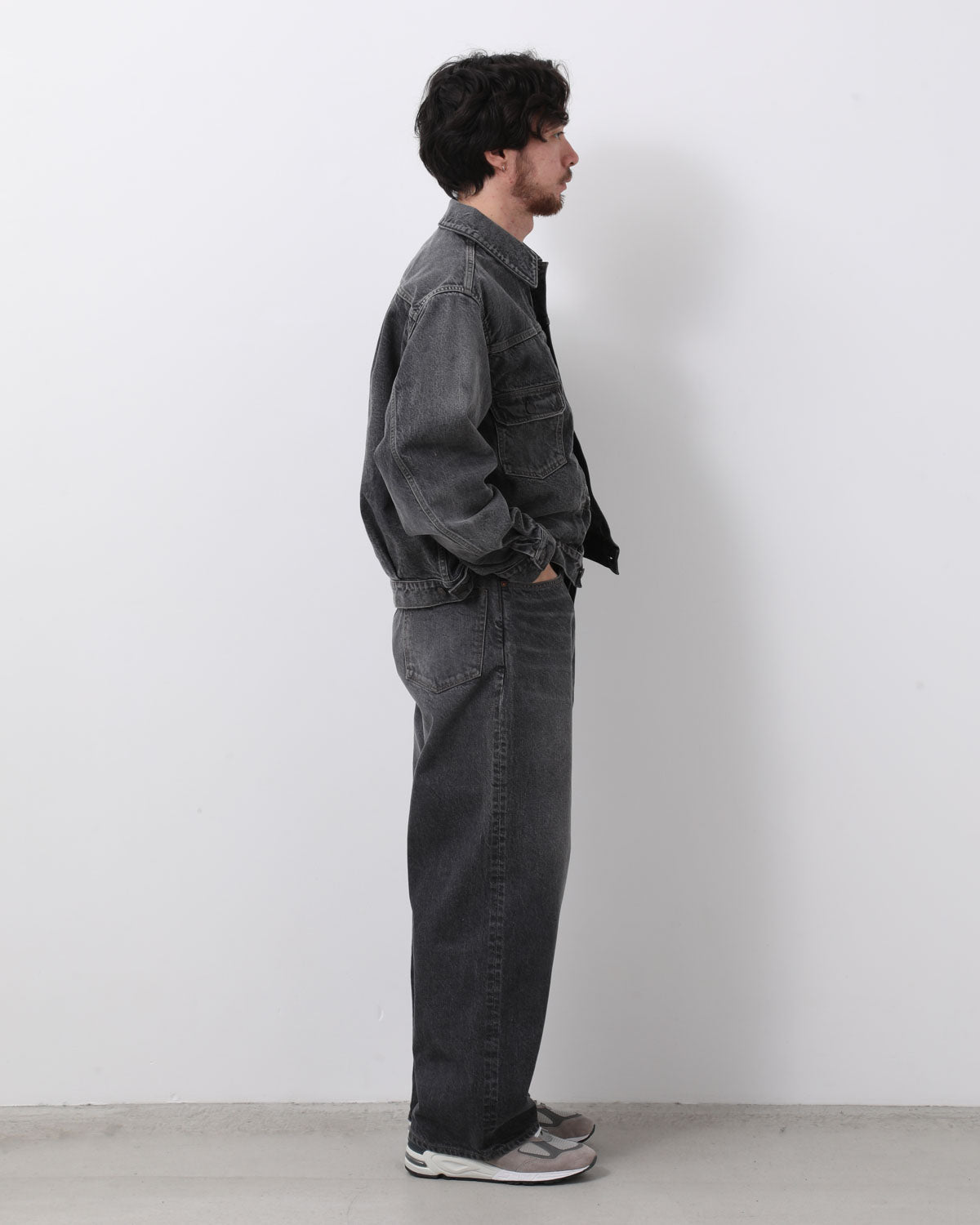 13.5OZ DENIM PANTS WIDE