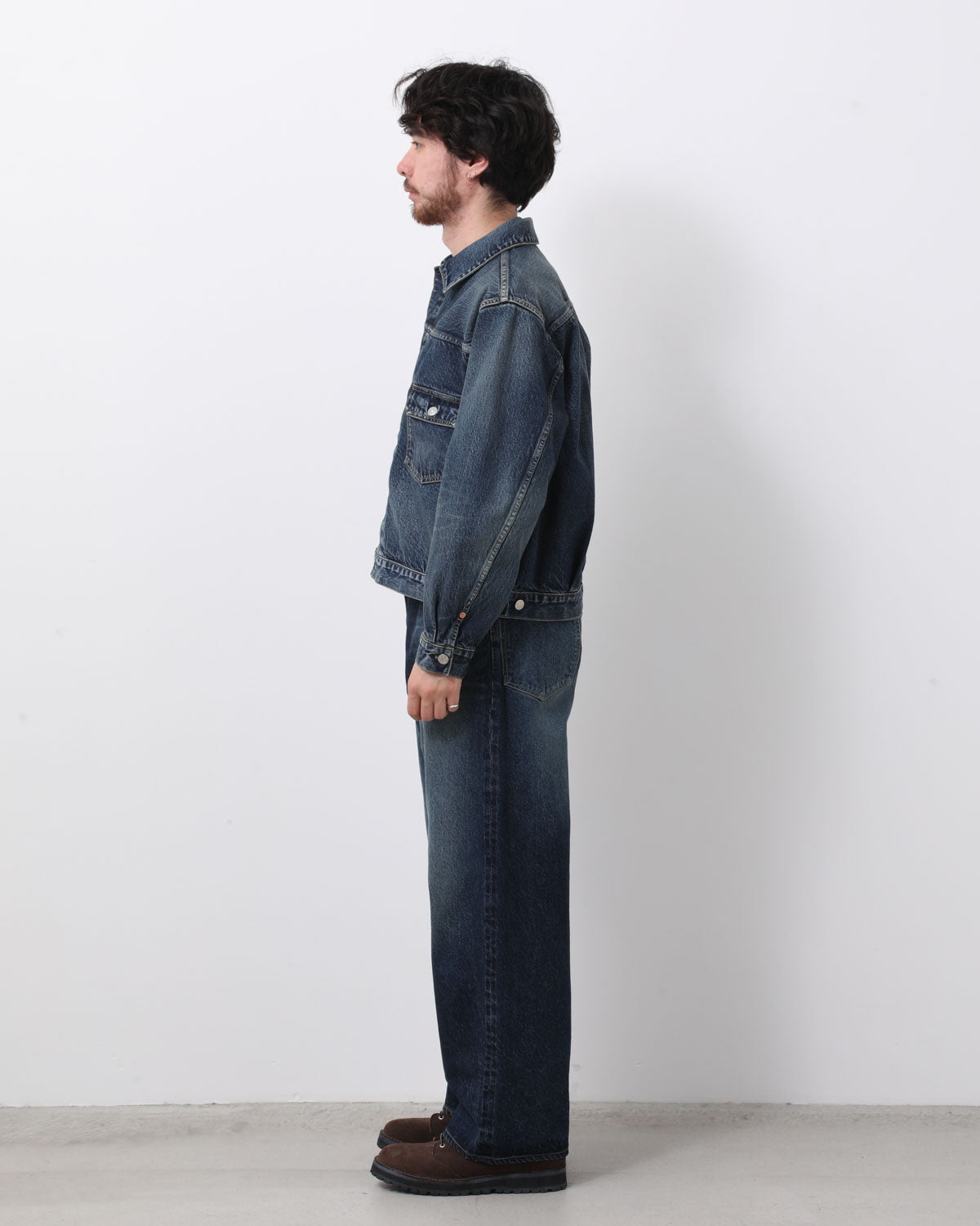 13.5OZ DENIM PANTS WIDE