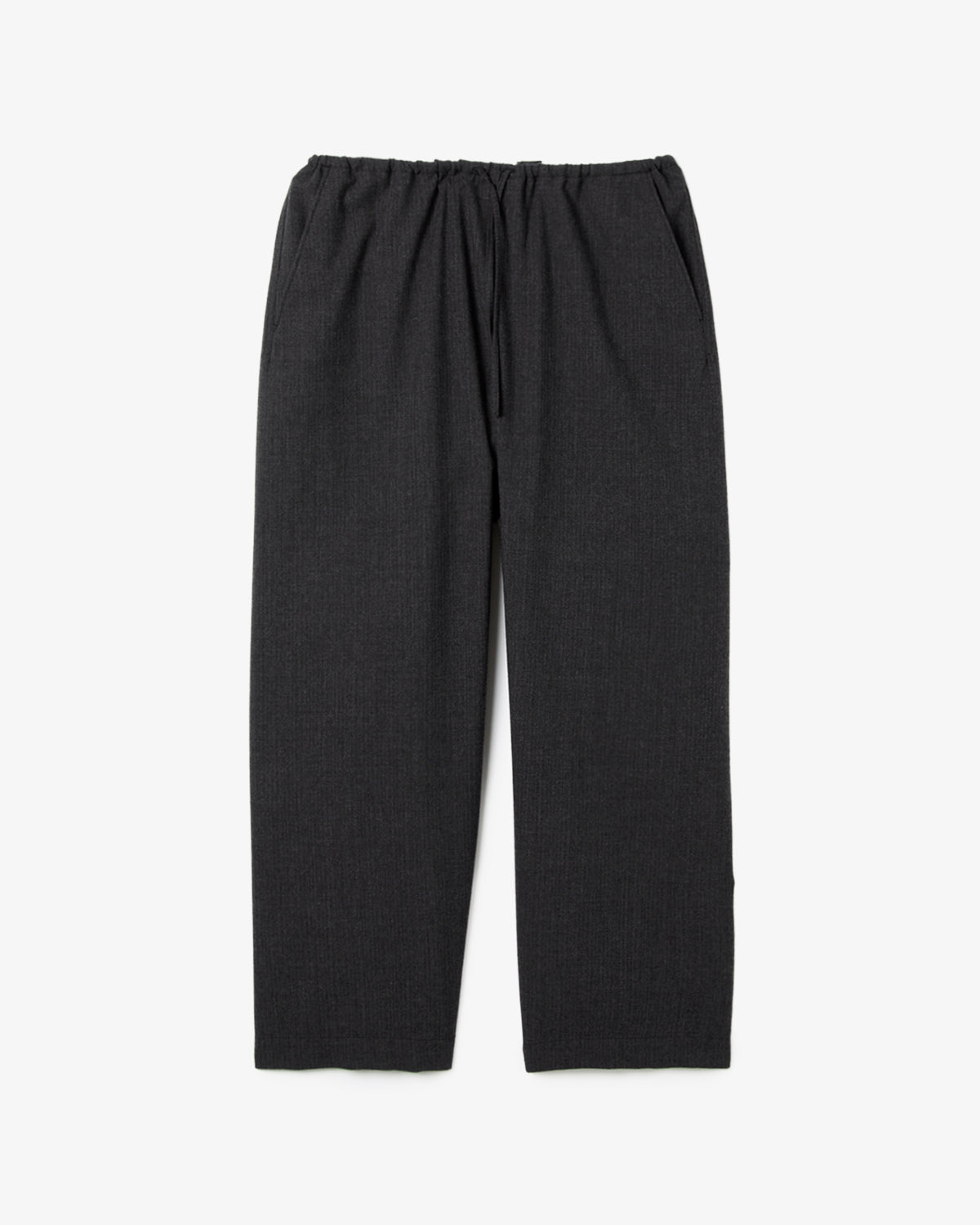 WOOL RAMIE MOHAIR SIDE SEAMLESS PANTS