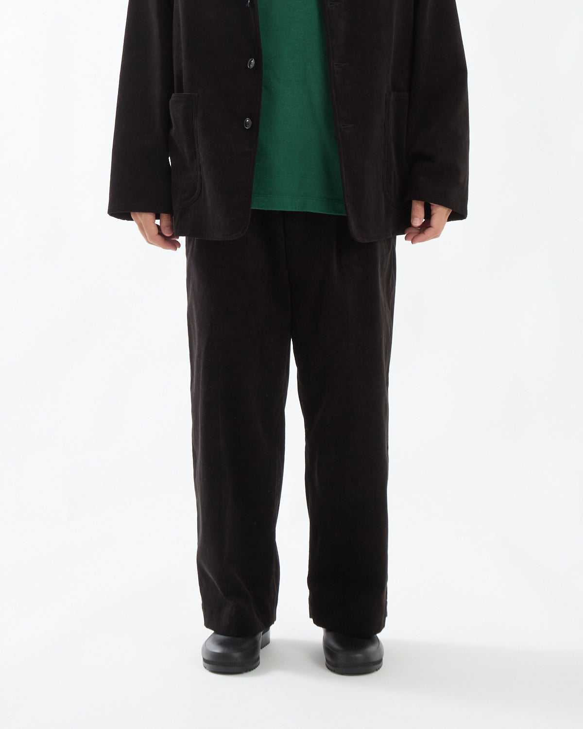 CORDUROY MILITARY TROUSERS