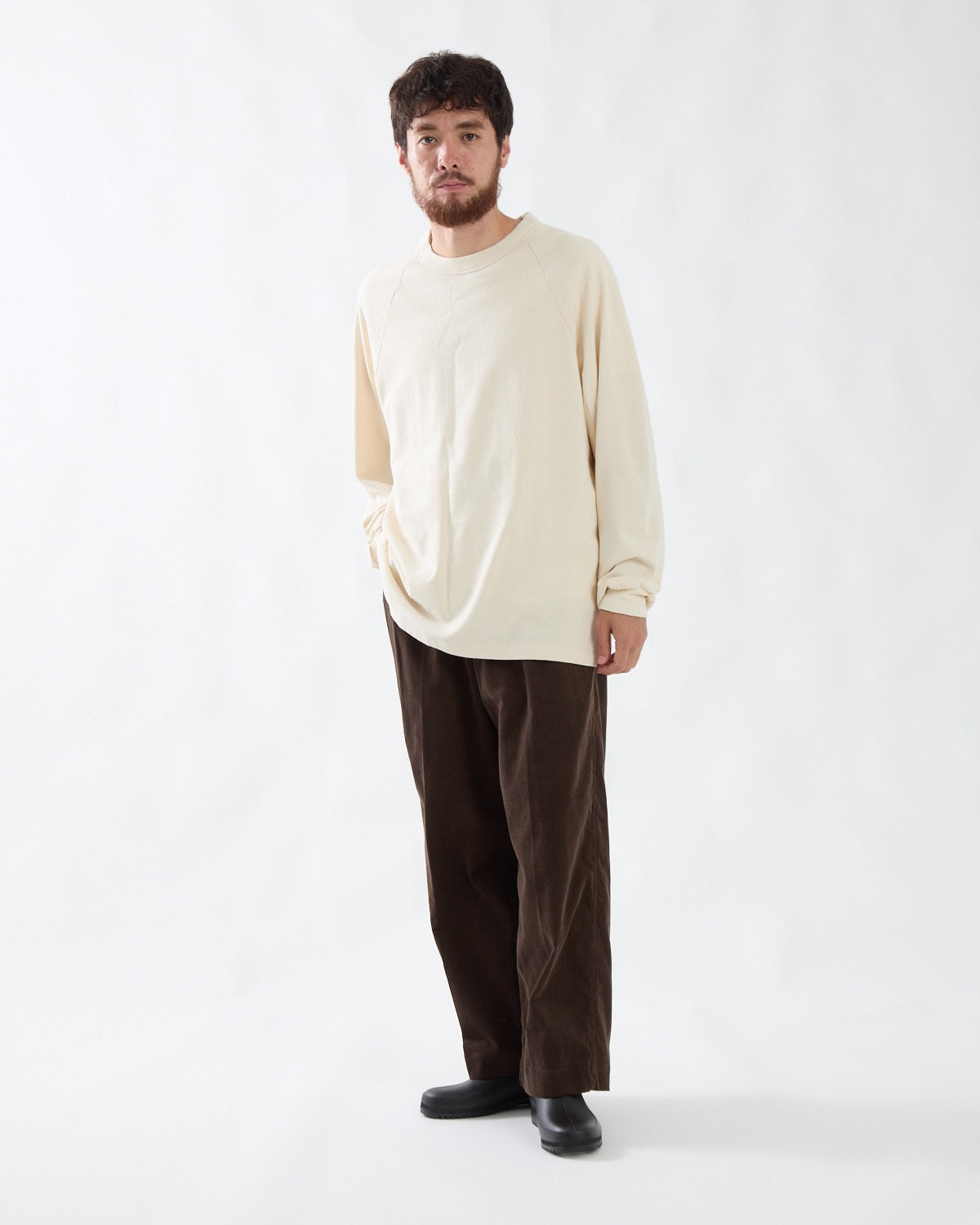 CORDUROY MILITARY TROUSERS