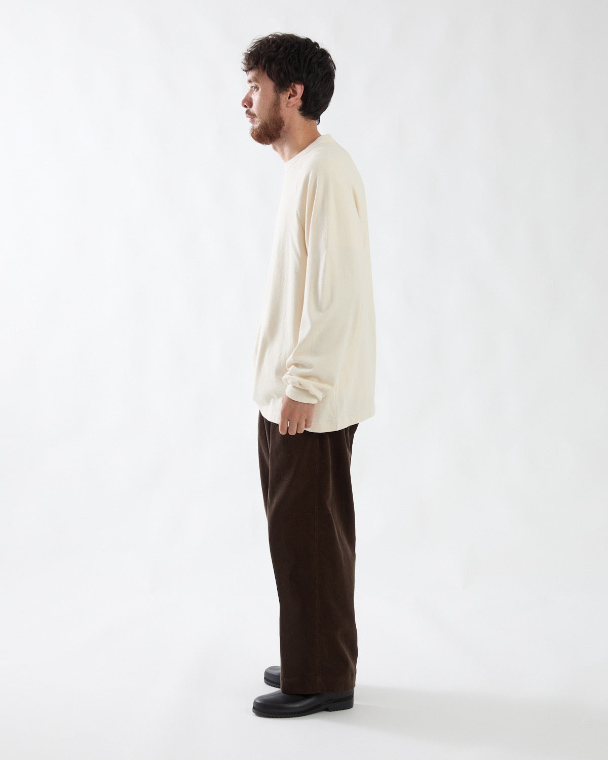 CORDUROY MILITARY TROUSERS