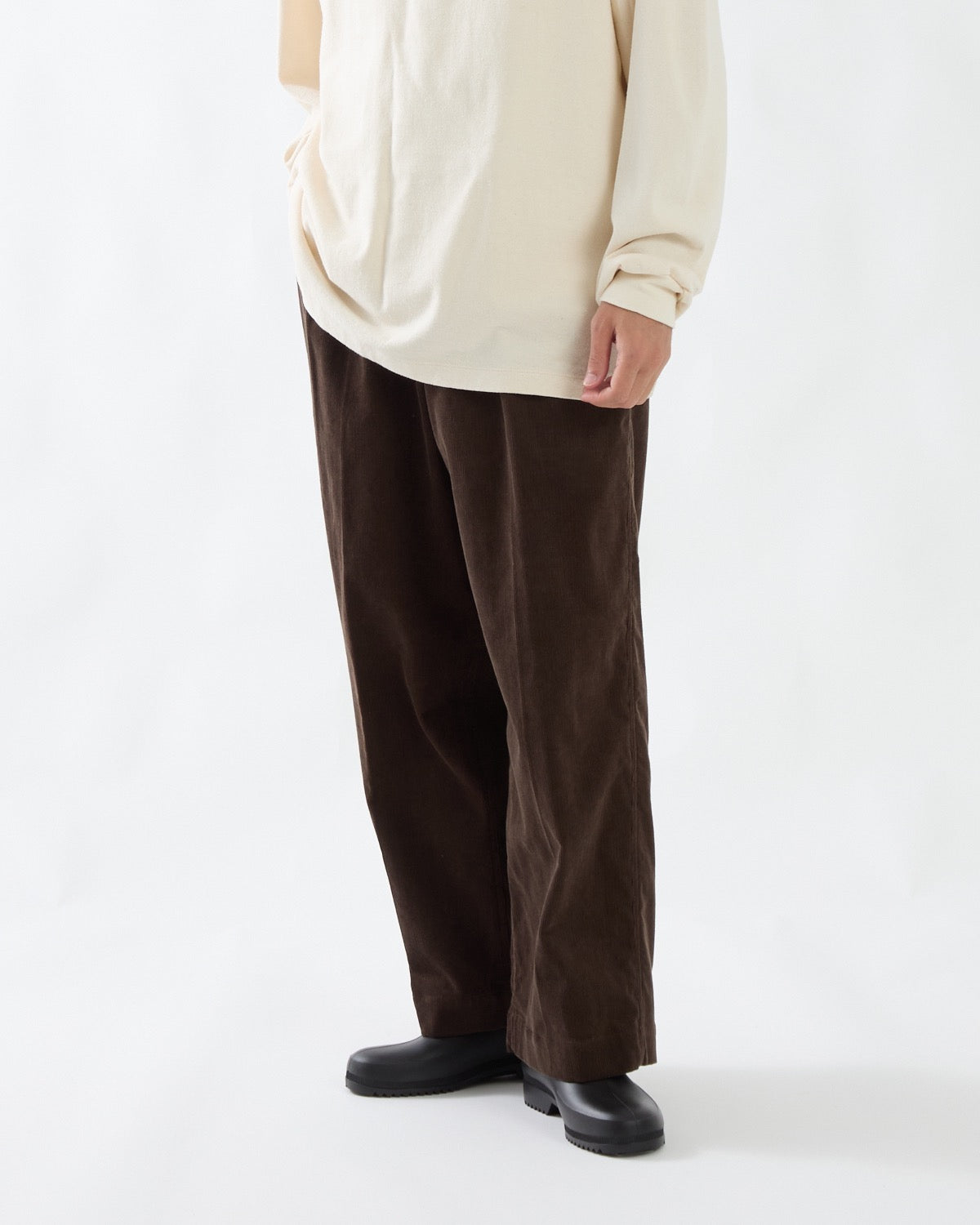 CORDUROY MILITARY TROUSERS